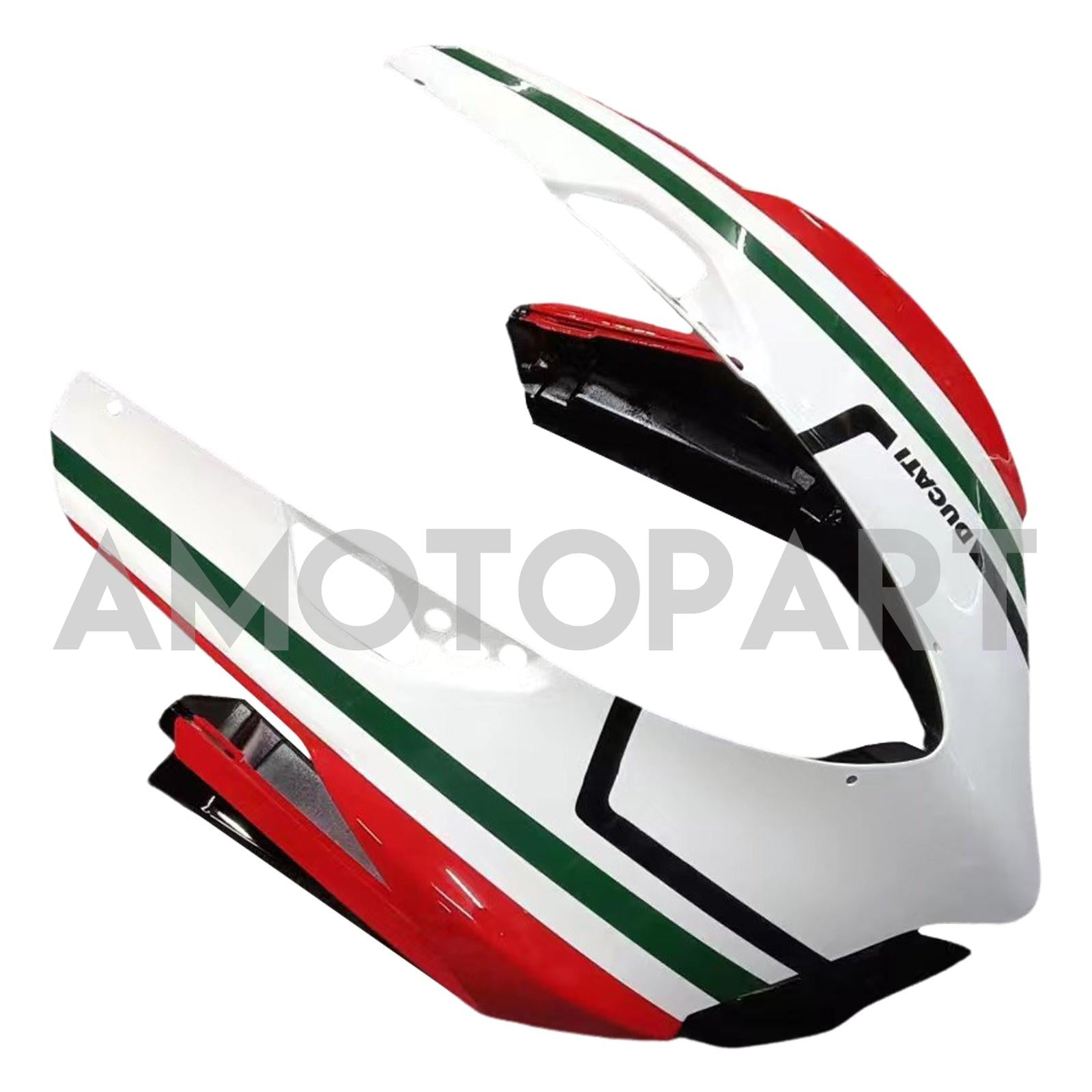 Amotopart Ducati 1199 899 2012-2015 Red & White Fairing Kit
