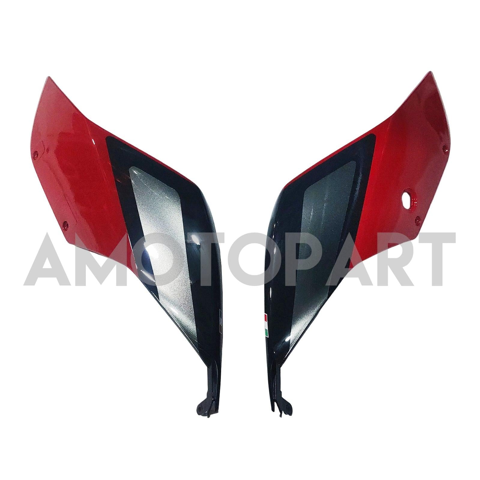 Amotopart 2012-2015 1199/899 Ducati Red & Black Style2 Fairing Kit