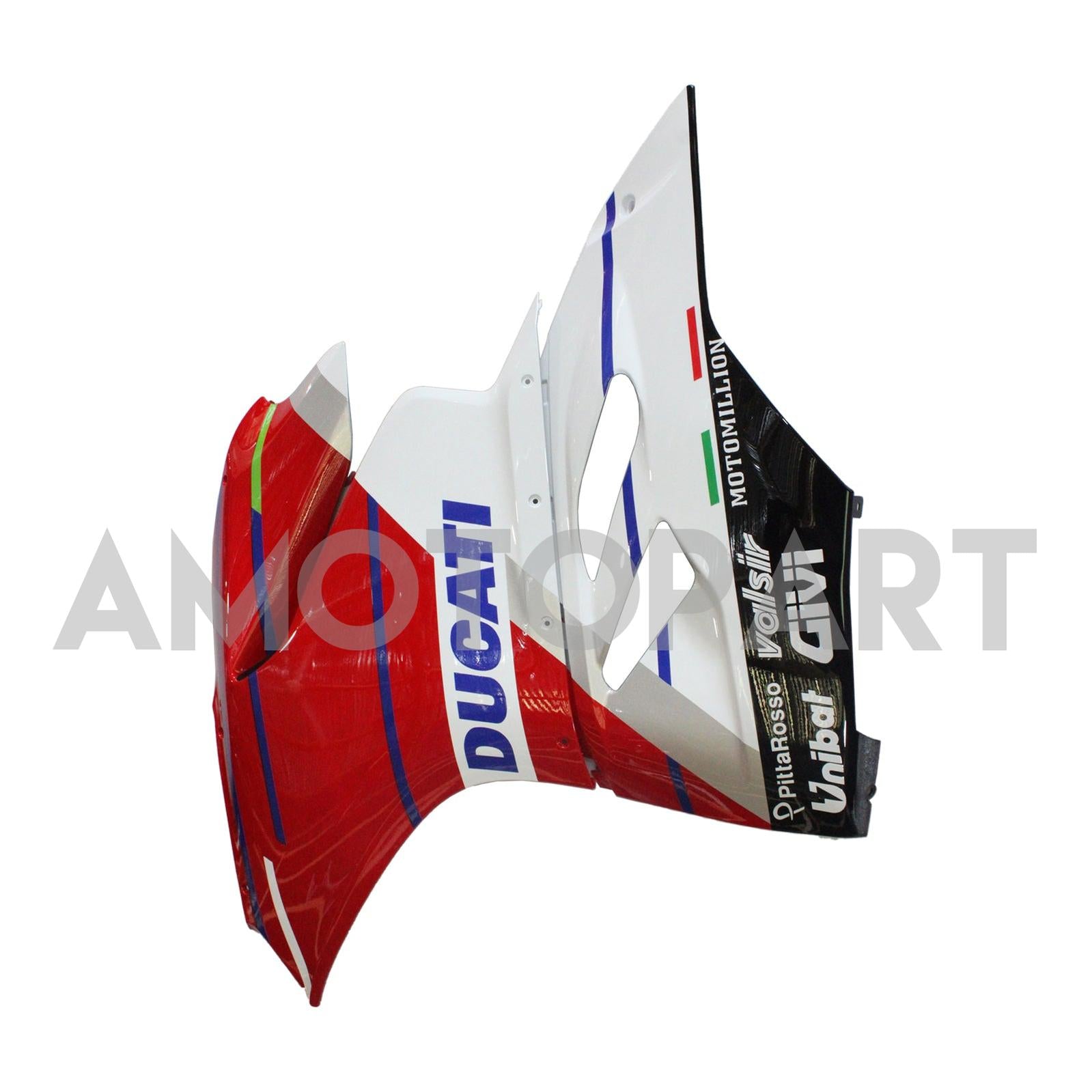 Amotopart Kit carena Ducati 2012-2015 1199/899 Linea Rosso Blu