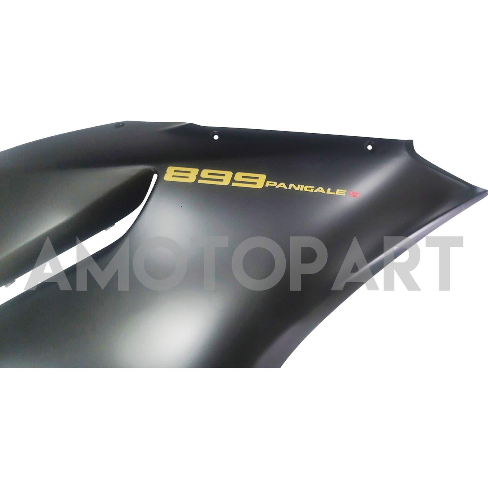 Amotopart 2012-2015 Ducati 1199 899 Matte Black se soupravou zlatého loga