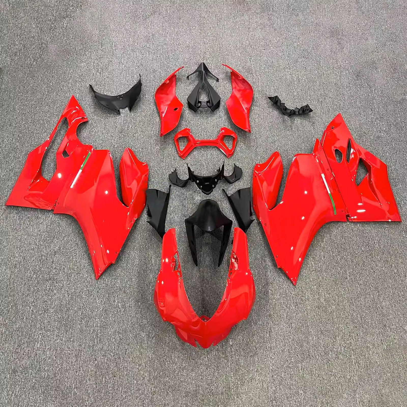 Amotopart 2012-2015 Ducati 1199/899 Glossy Red Fairing Kit