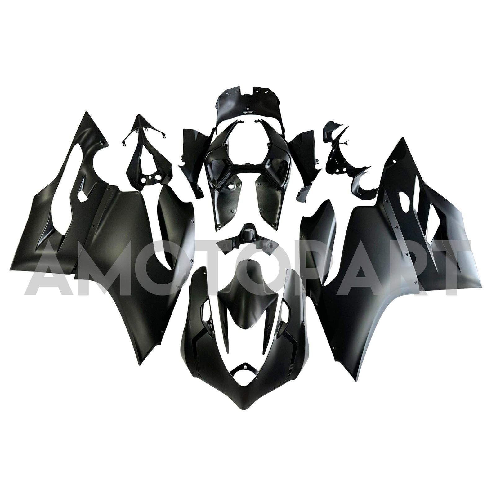 Amotopart 2012-2015 Ducati 1199/899 Matte Black Fairing Kit