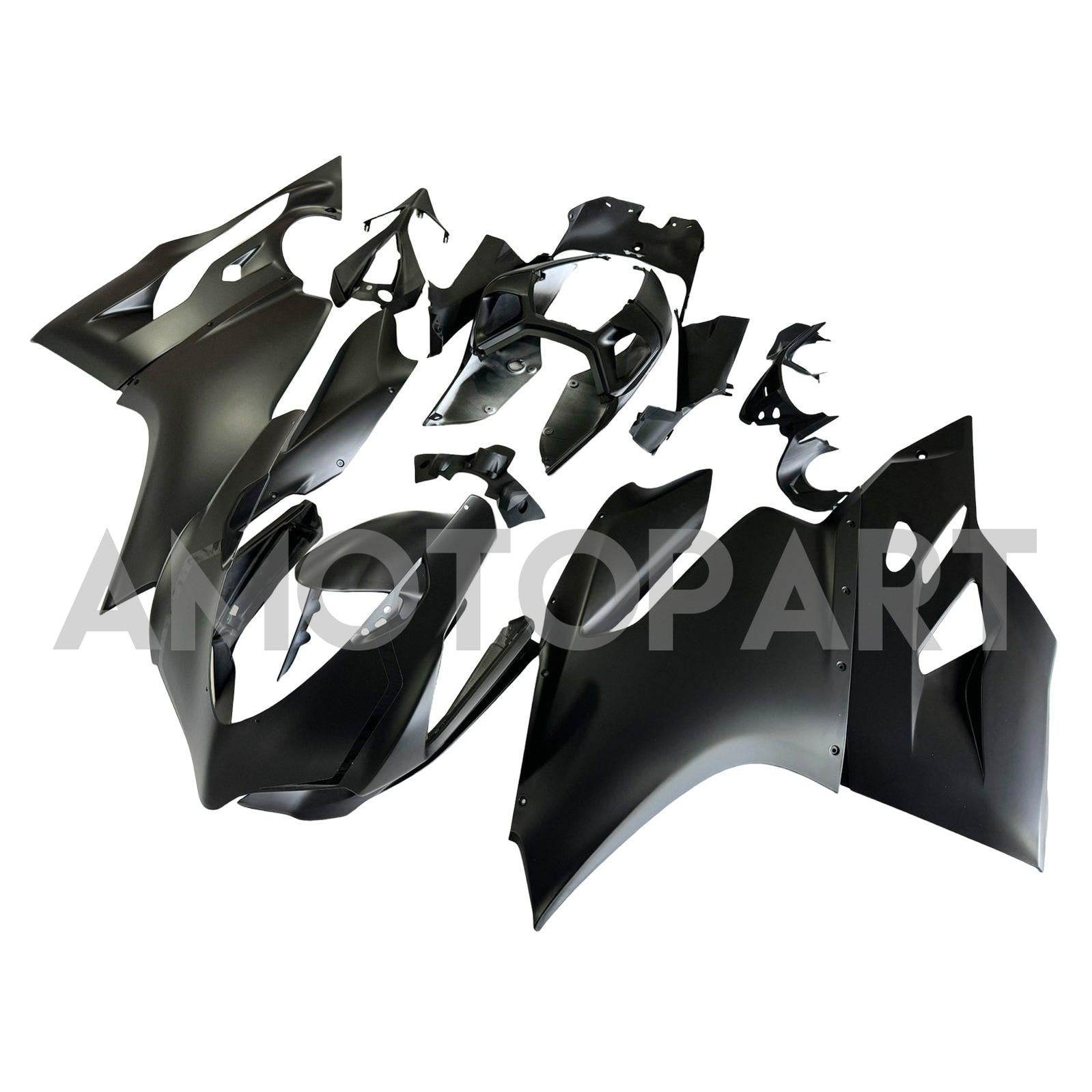 Amotopart 2012-2015 Ducati 1199/899 Matte Black Fairing Kit