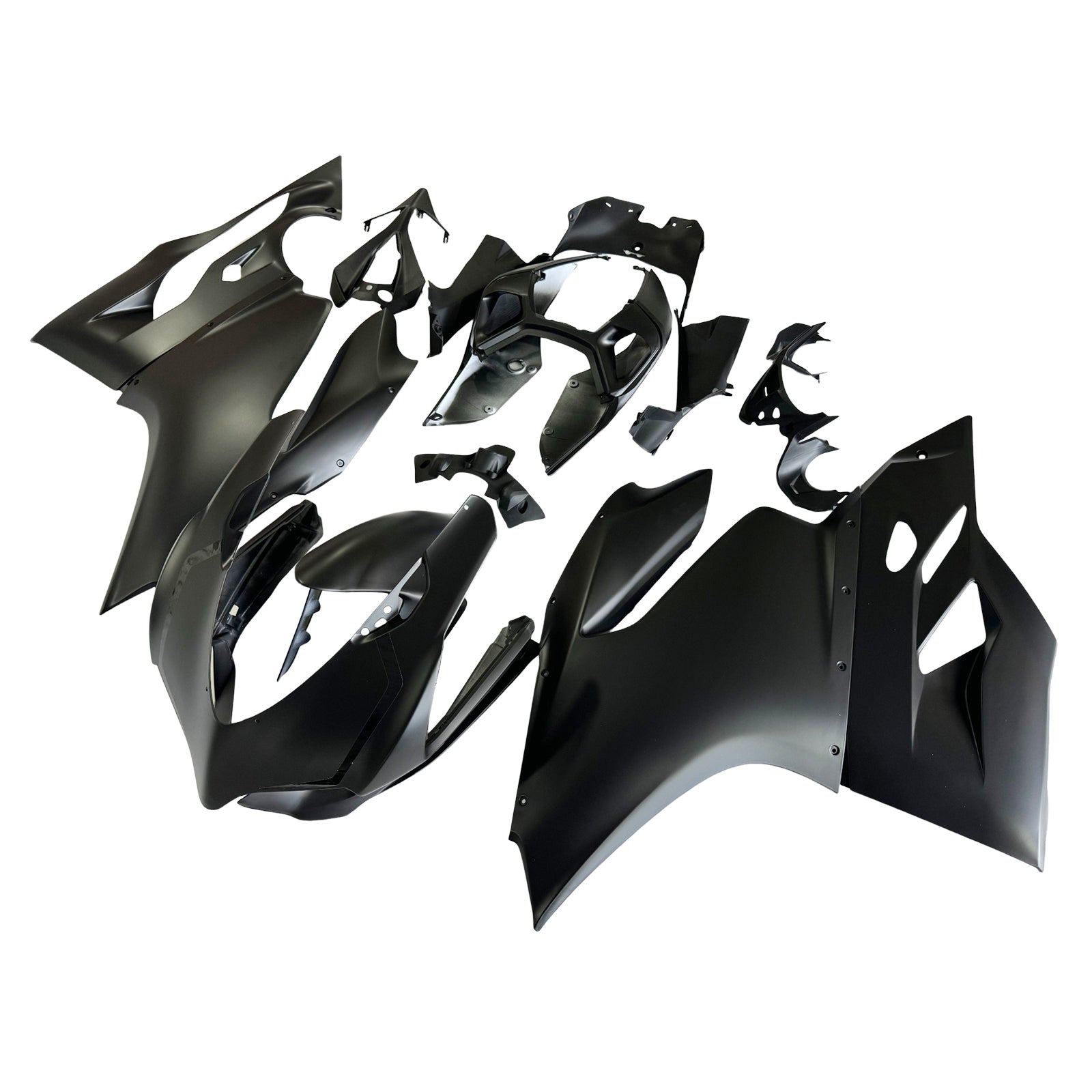 Amotopart 2012-2015 Ducati 1199/899 Matte Black Fairing Kit