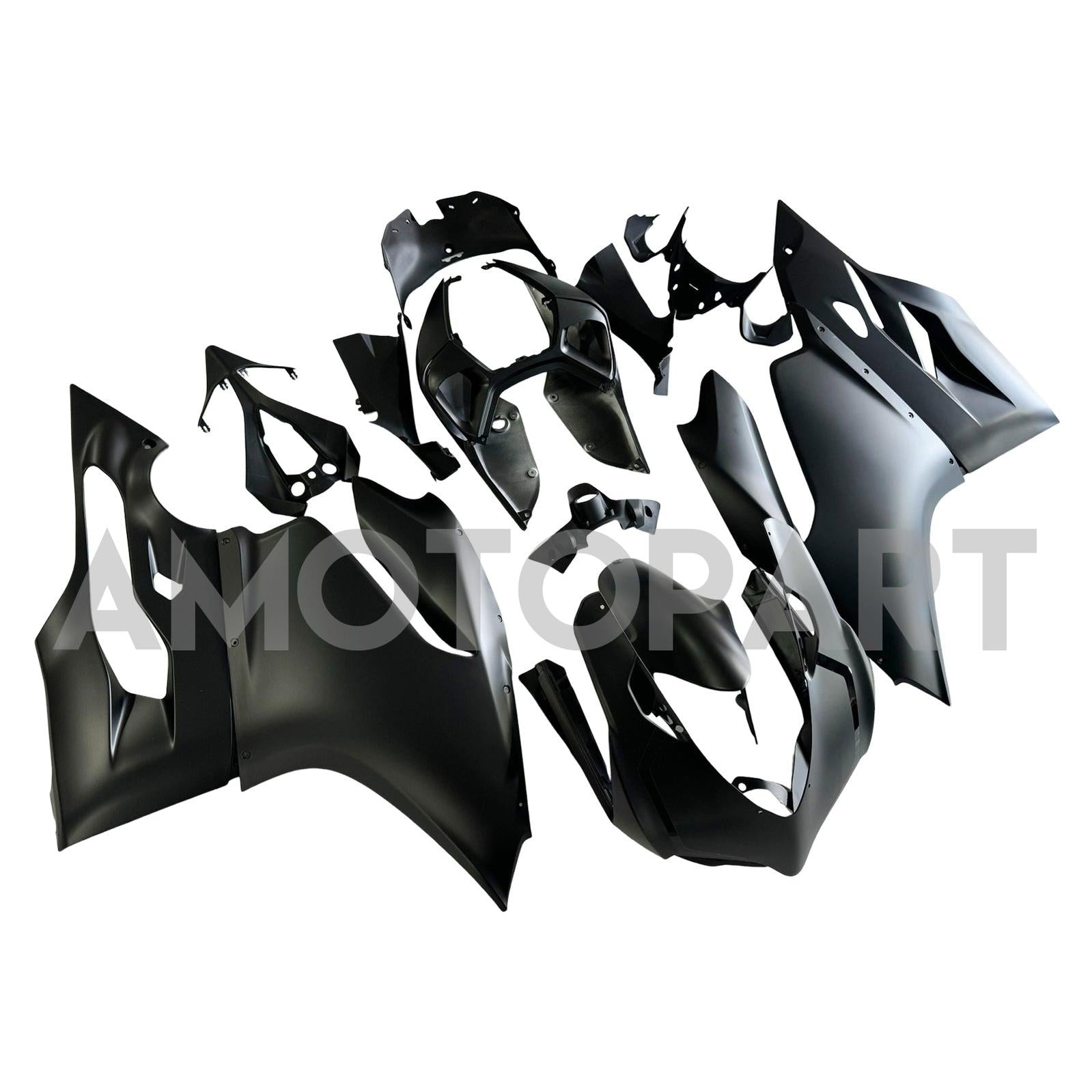 Amotopart 2012-2015 Ducati 1199/899 Matte Black Fairing Kit
