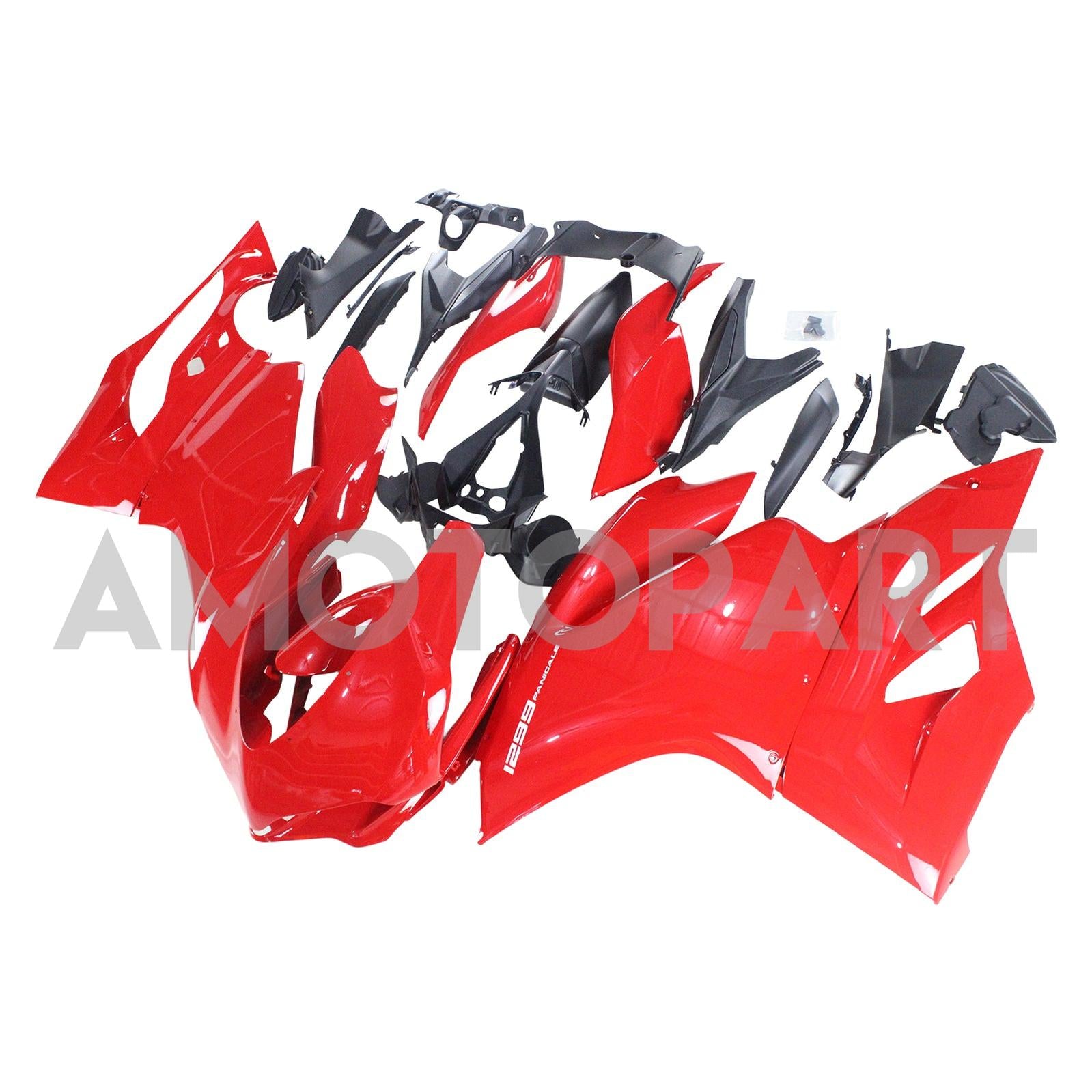 Amotopart Ducati 2015-2020 1299/959 All Red Fairing Kit