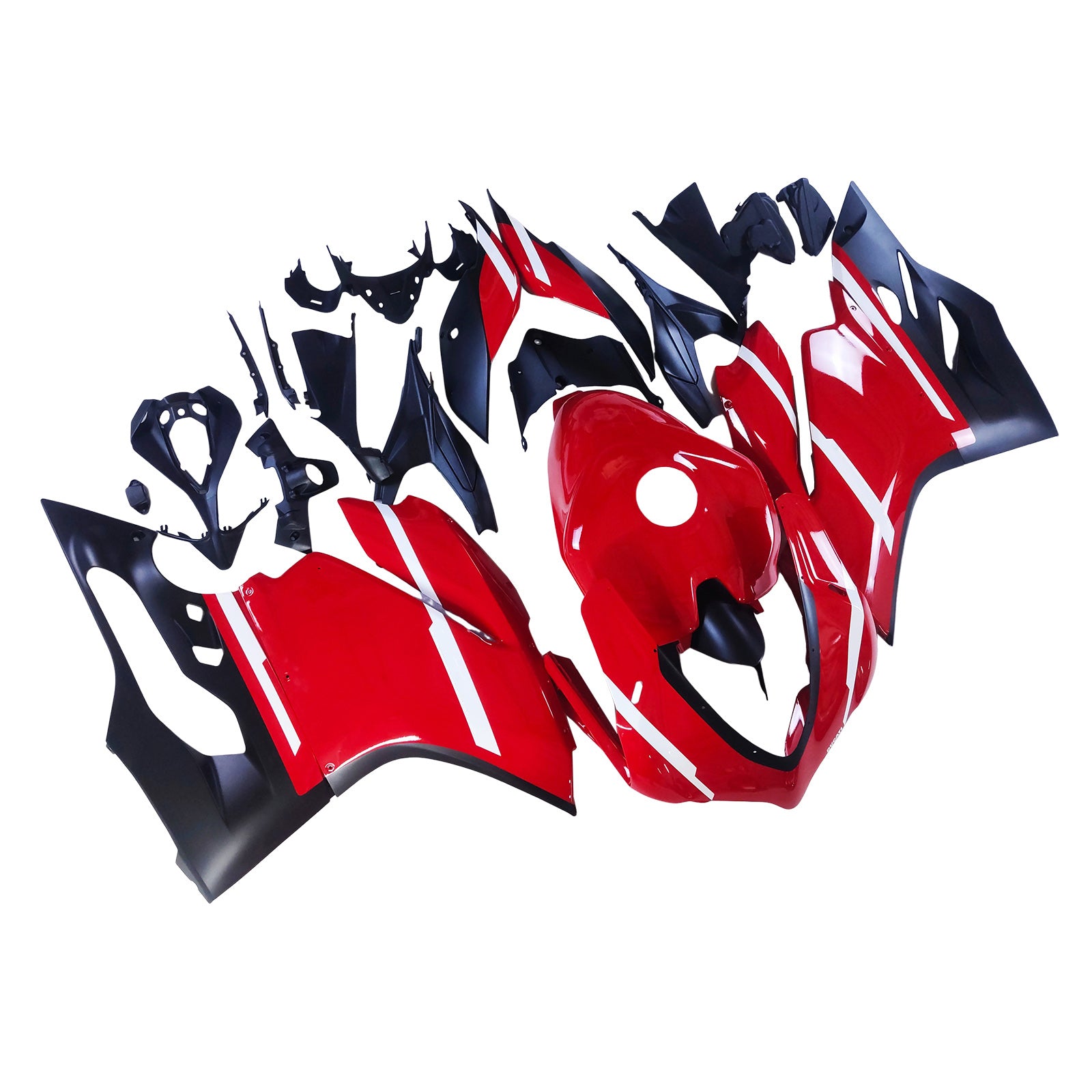 Amotopart 2015-2020 Ducati 1299/959 Red Black Fairing Kit