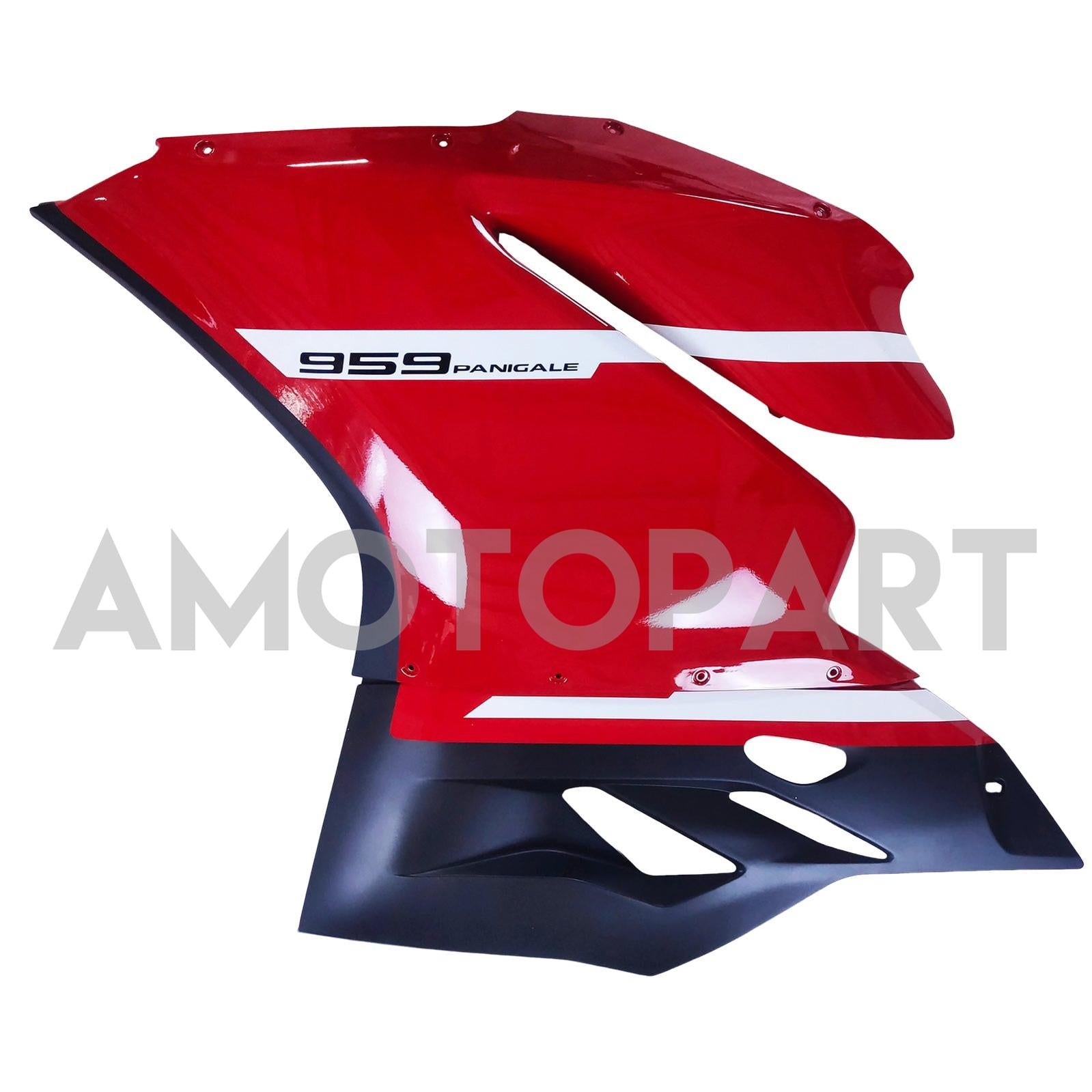 Amotopart 2015-2020 Ducati 1299/959 Red Black Fairing Kit