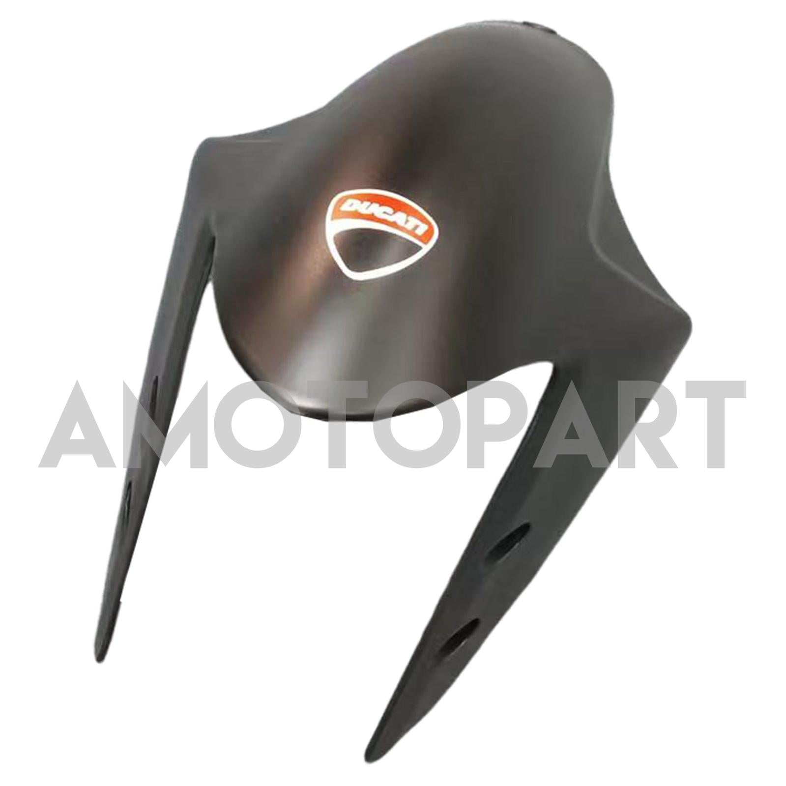 Amotopart 2015–2020 Ducati 1299/959 Mattschwarz-weißes Verkleidungsset