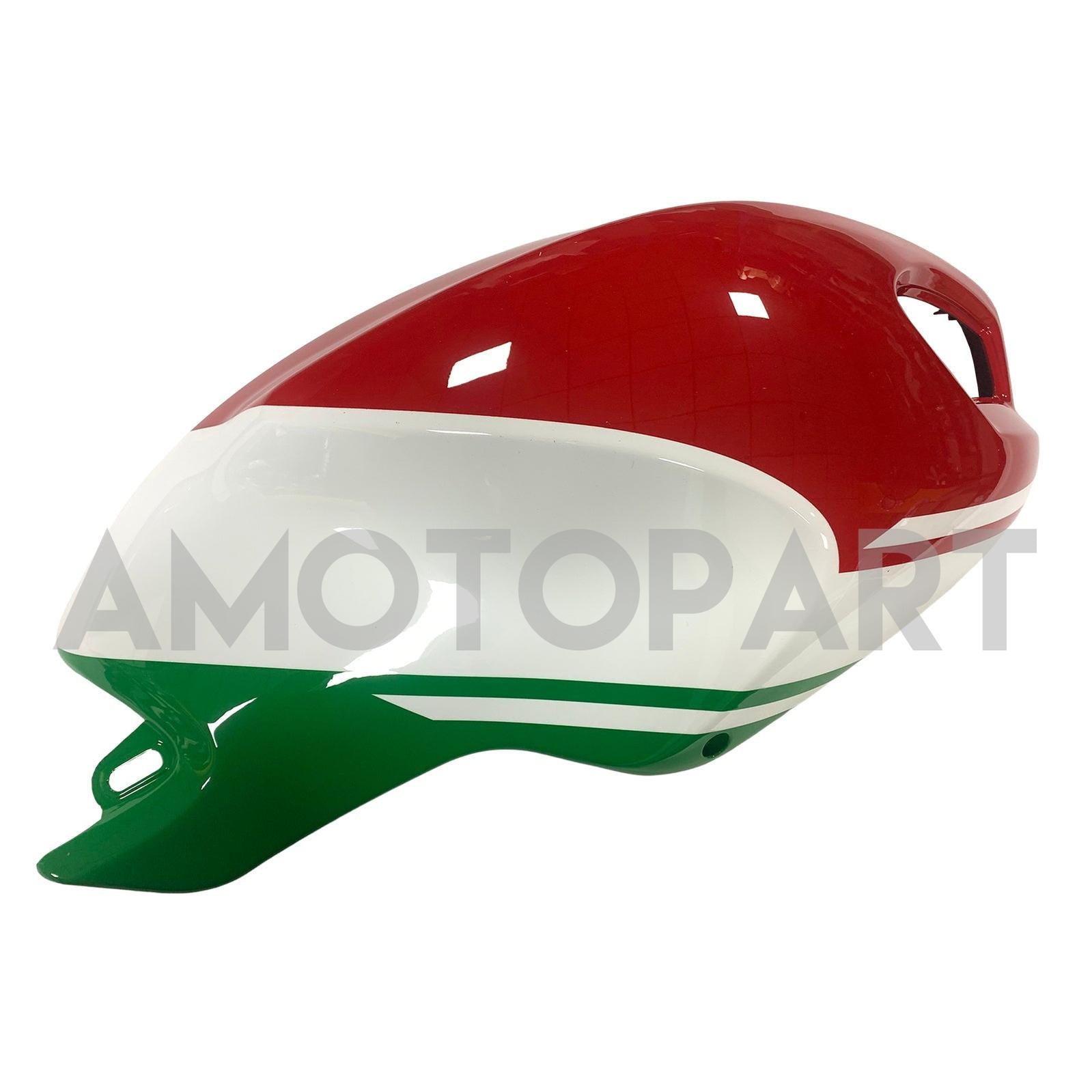 Amotopart Ducati All Years Monster 696/796/1100 S EVO White Green Red Fairing Kit