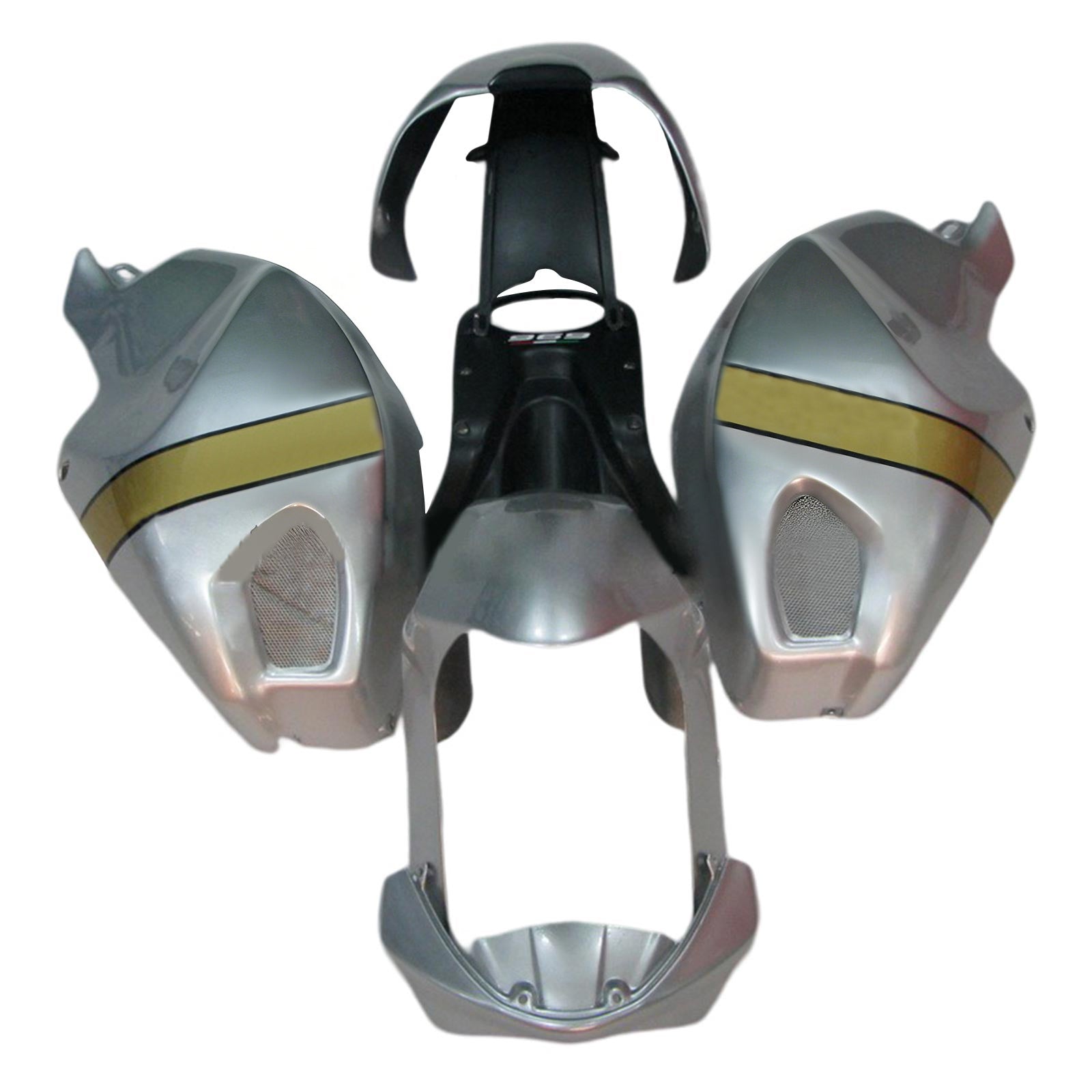 Amotopart varje år Ducati Monster 696 796 1100 S Evo Silver med Gray Fairing Kit