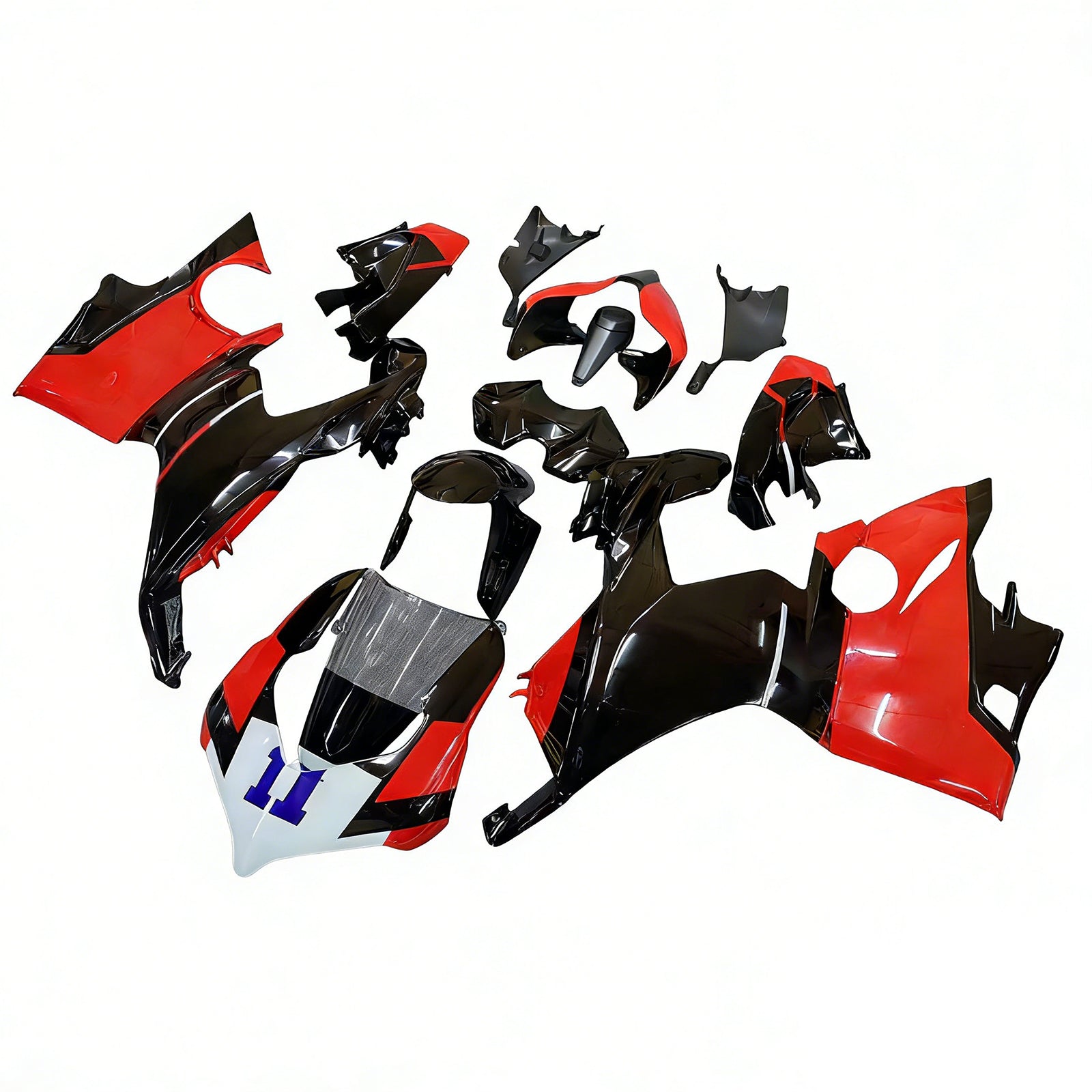 Amotopart Verkleidungsset für Ducati 2018–2019 Panigale V4/V4S Style 2