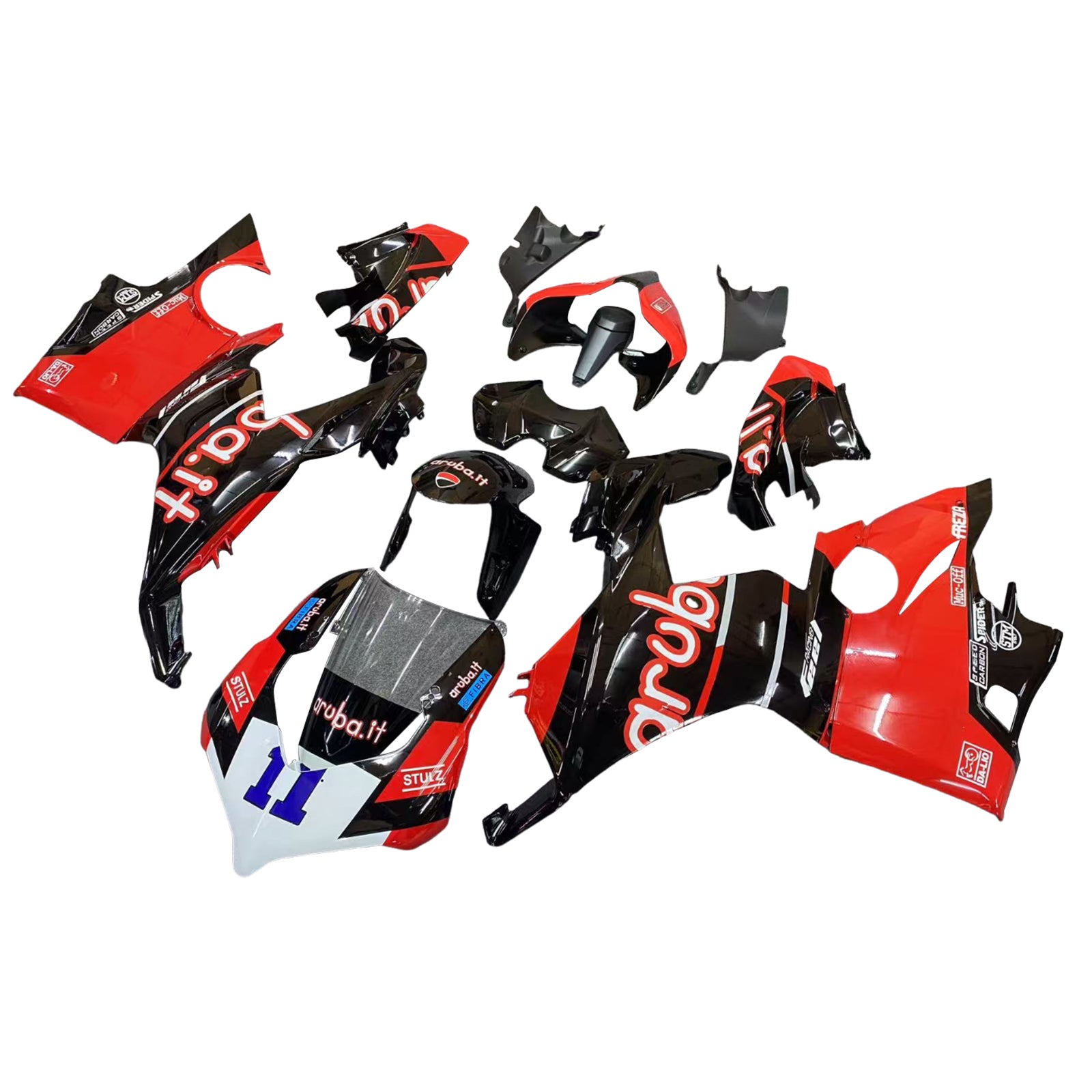 Amotopart Ducati 2018-2019 Panigale V4/V4S Style 2 Fairing Kit