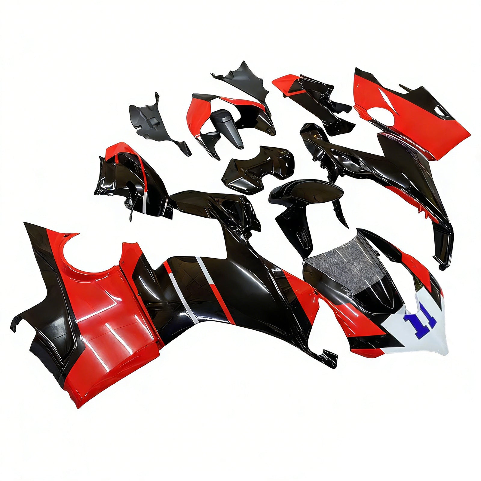 Amotopart Verkleidungsset für Ducati 2018–2019 Panigale V4/V4S Style 2