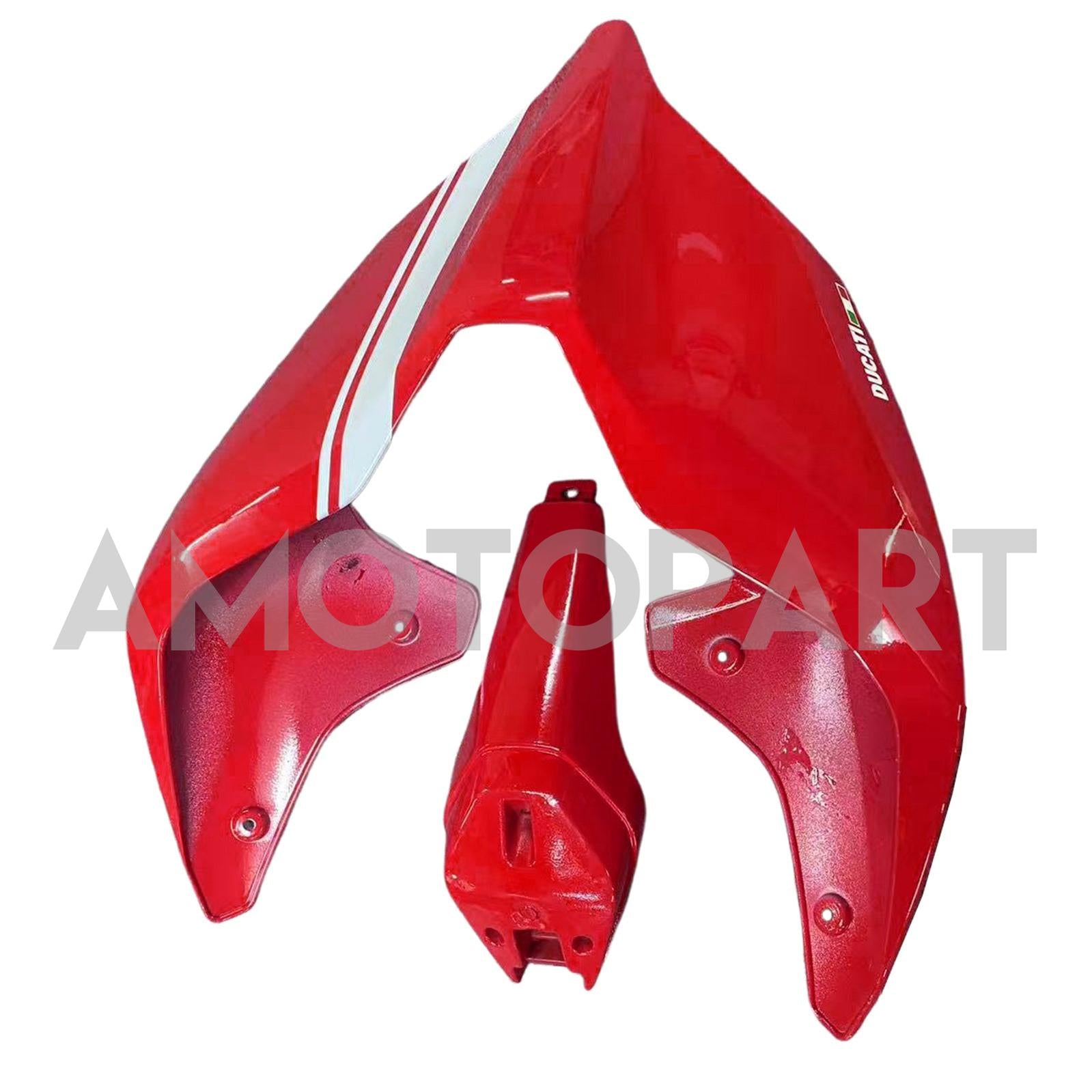 Amotopart Ducati 2018-2019 Panigale V4 V4S Red White Fairing Kit