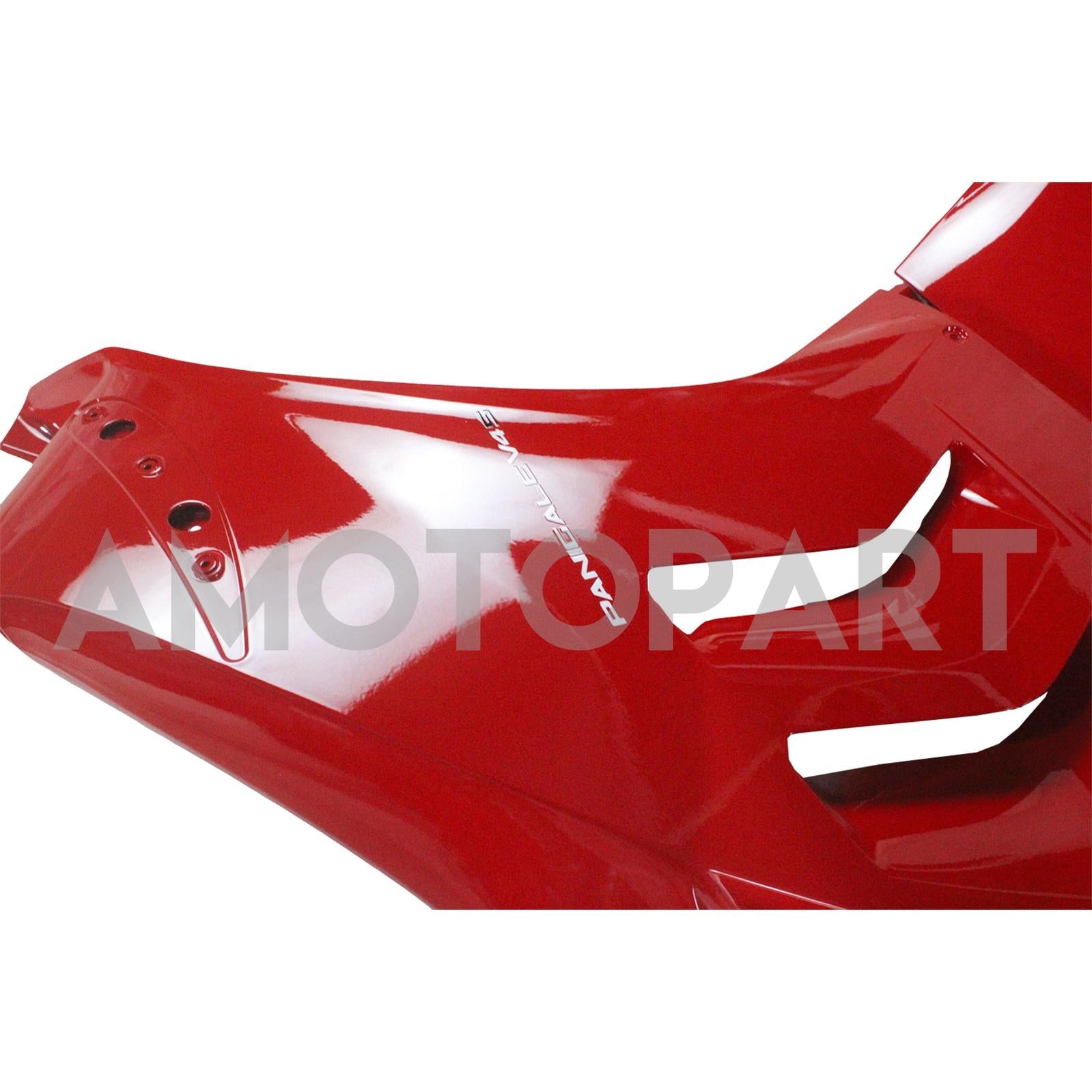 Amotopart Ducati 20-21 Panigale V4 V4S Rot mit weißem Logoverkaufskit