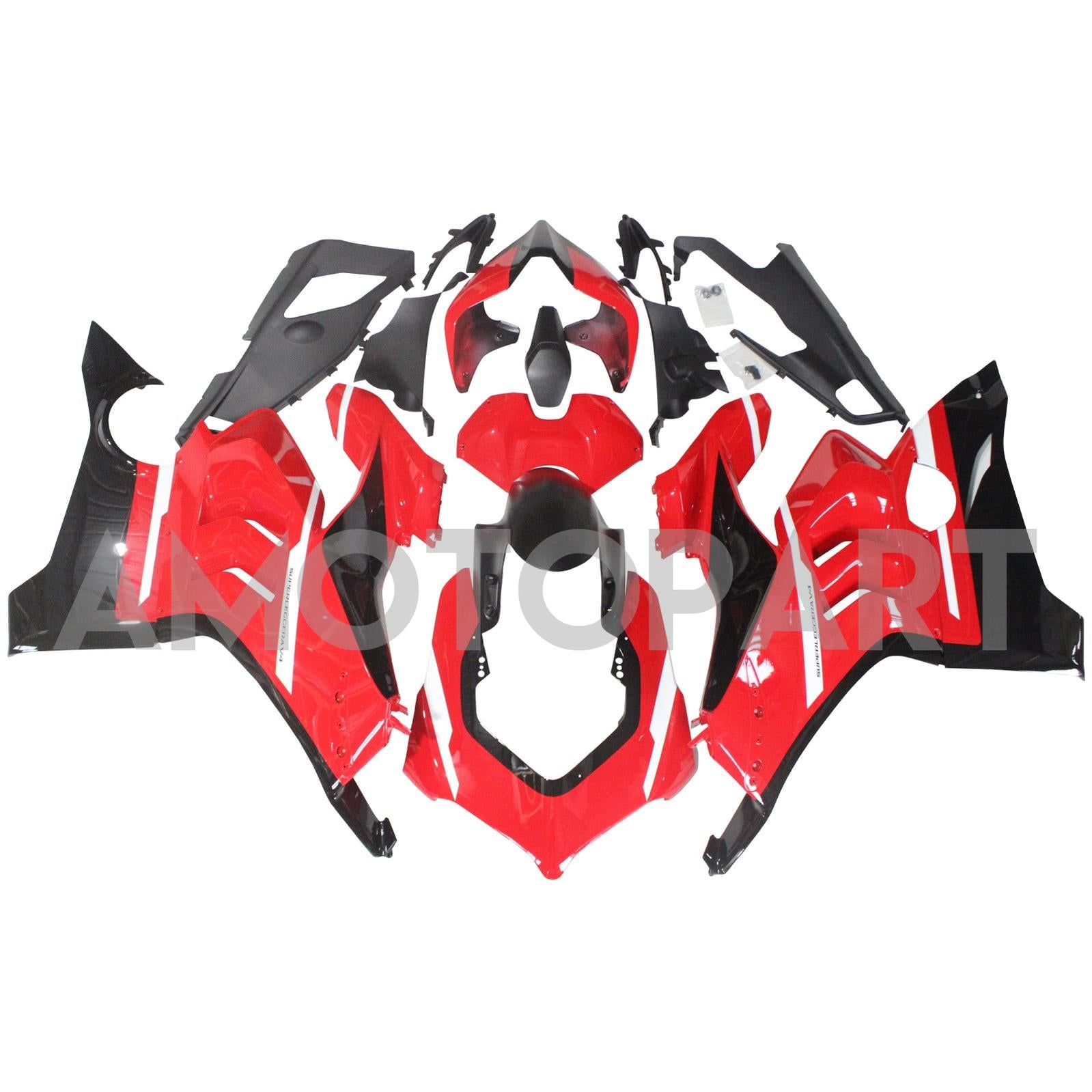 Amotopart Ducati 20-21 Panigale V4 V4S Style3 Fairing Kit