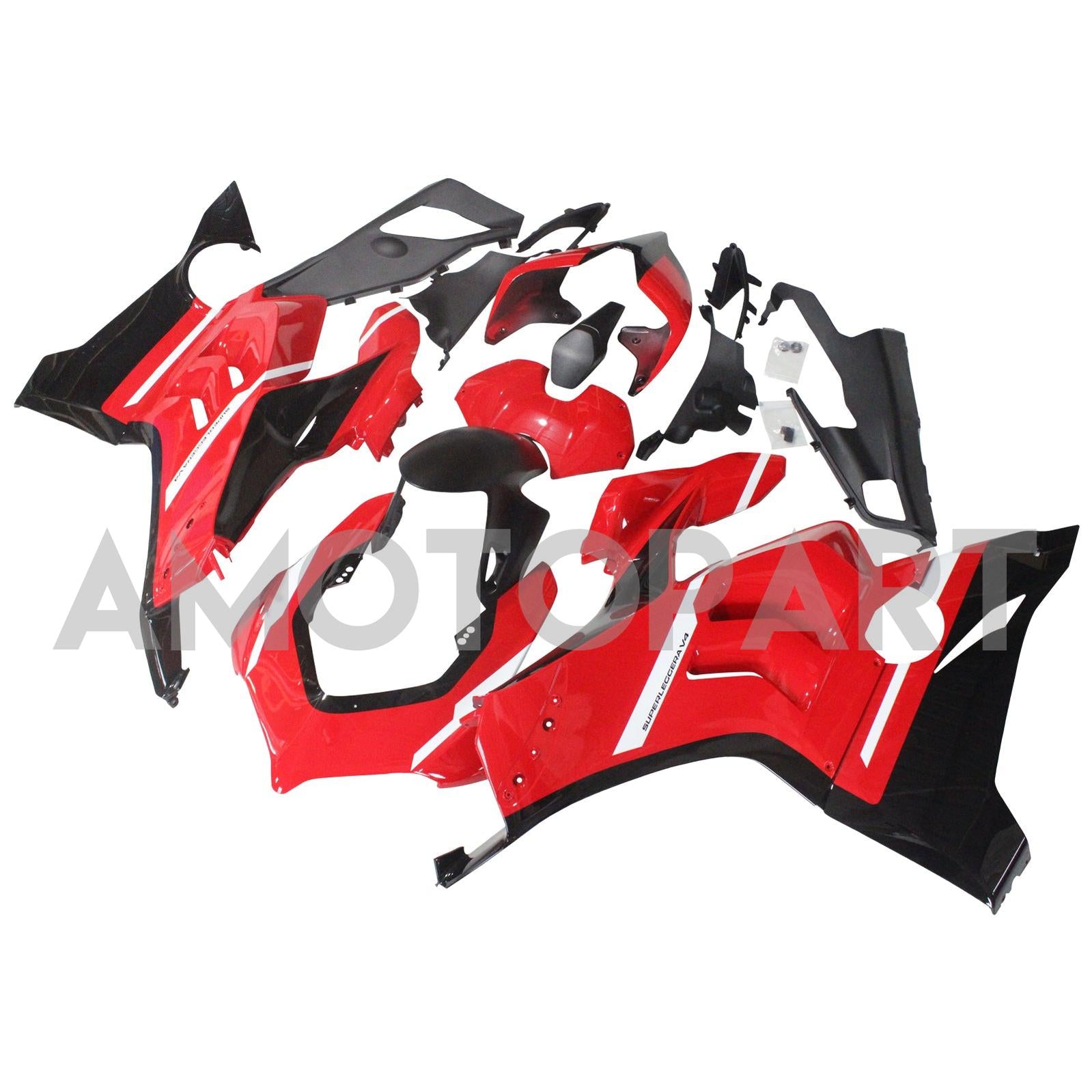 Amotopart Ducati 20-21 Panigale V4 V4S Style3 Fairing Kit