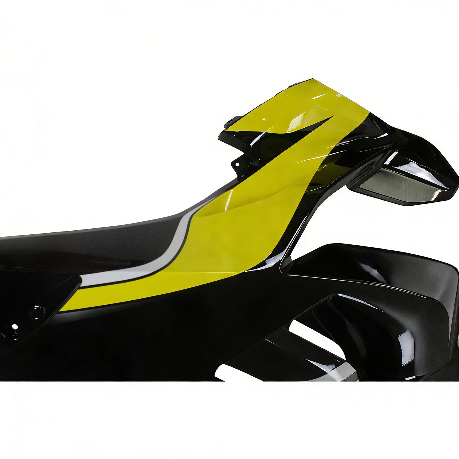 Amotopart Ducati 20-21 Panigale V4 V4S Black&Yellow Fairing Kit