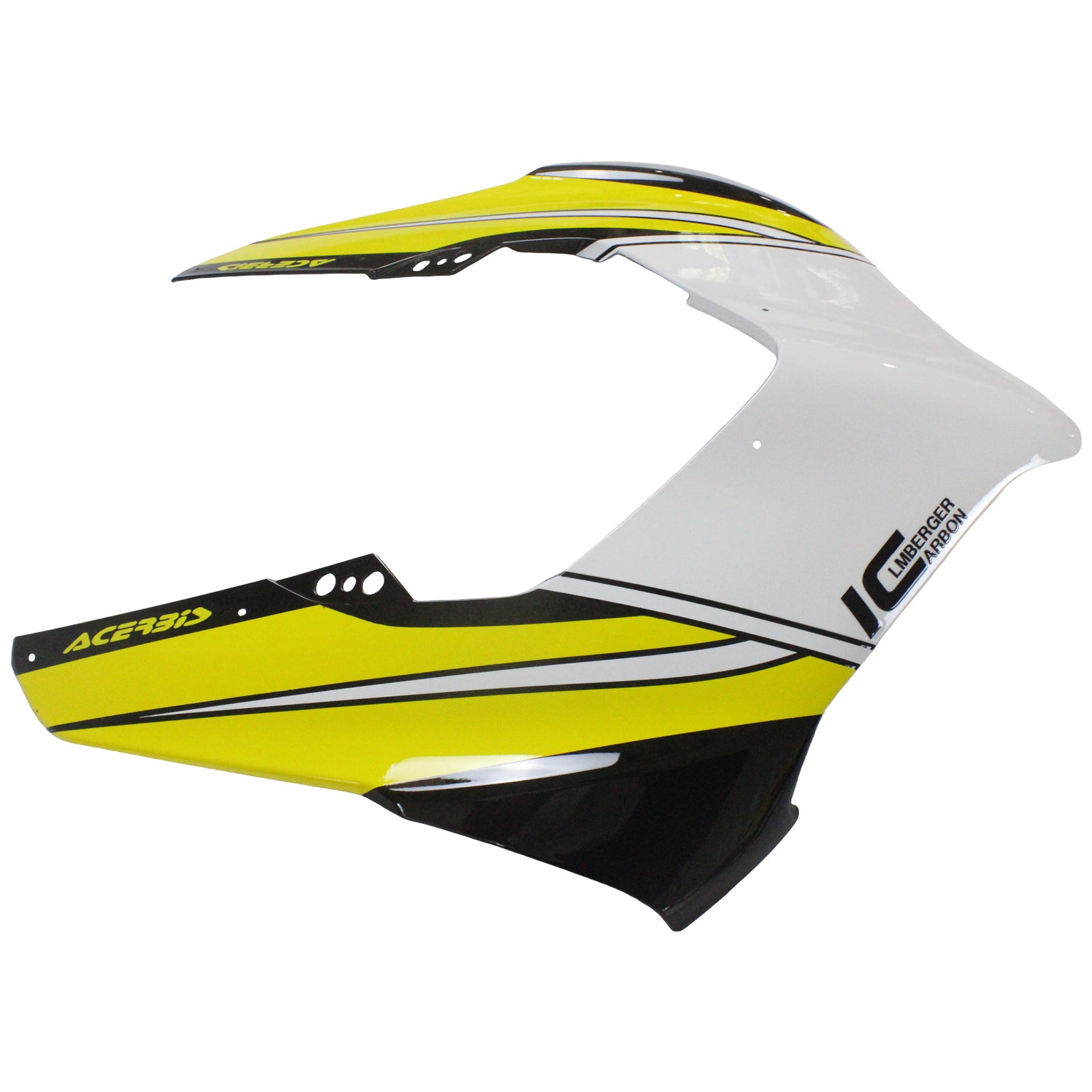 Amotopart Ducati 20-21 Panigale V4 V4S Black&Yellow Fairing Kit