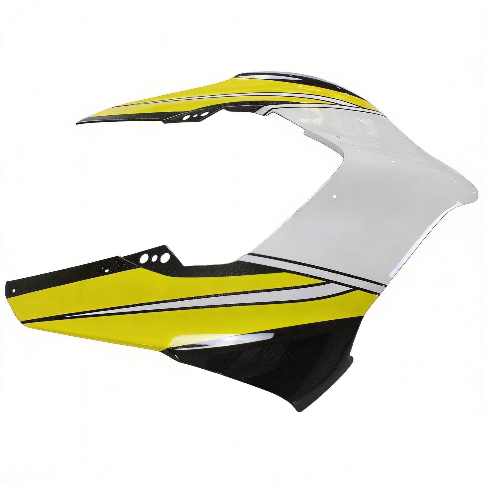 Amotopart Ducati 20-21 Panigale V4 V4S Black&Yellow Fairing Kit