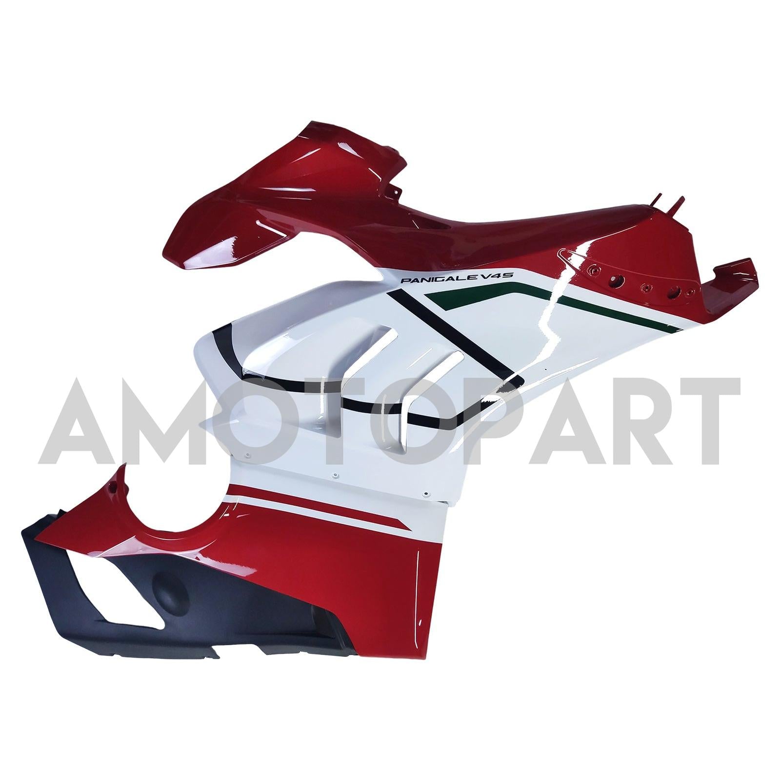 Amotopart Ducati 20-21 Panigale V4 V4S Red Style4 Fairing Kit