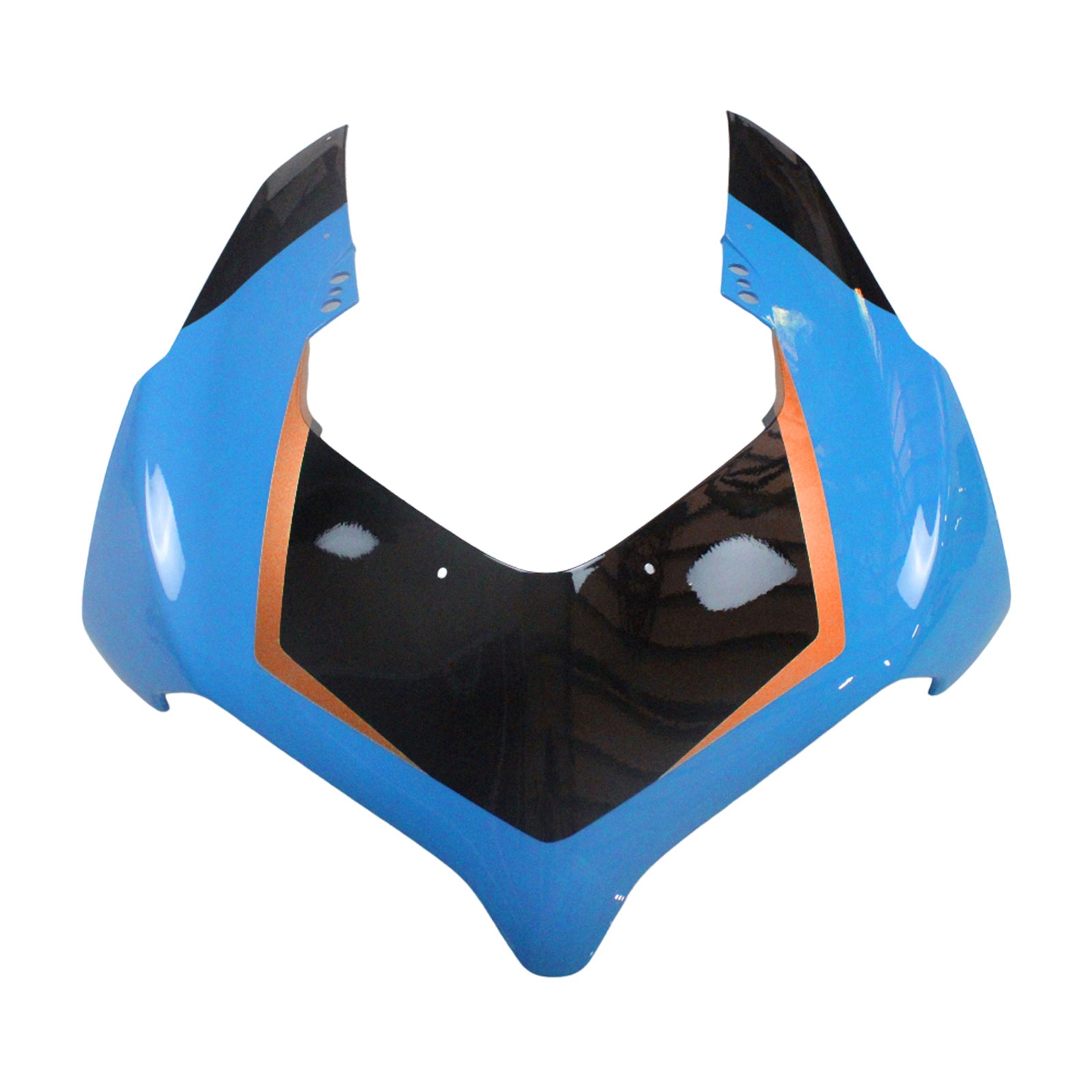 Amotopart Ducati 20-21 Panigale V4 V4S Blue&Orange Fairing Kit