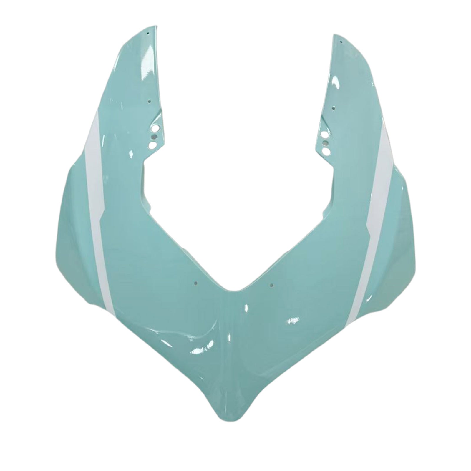 Amotopart Ducati 20-21 Panigale V4 V4S Black Light Blue Fairring Kit