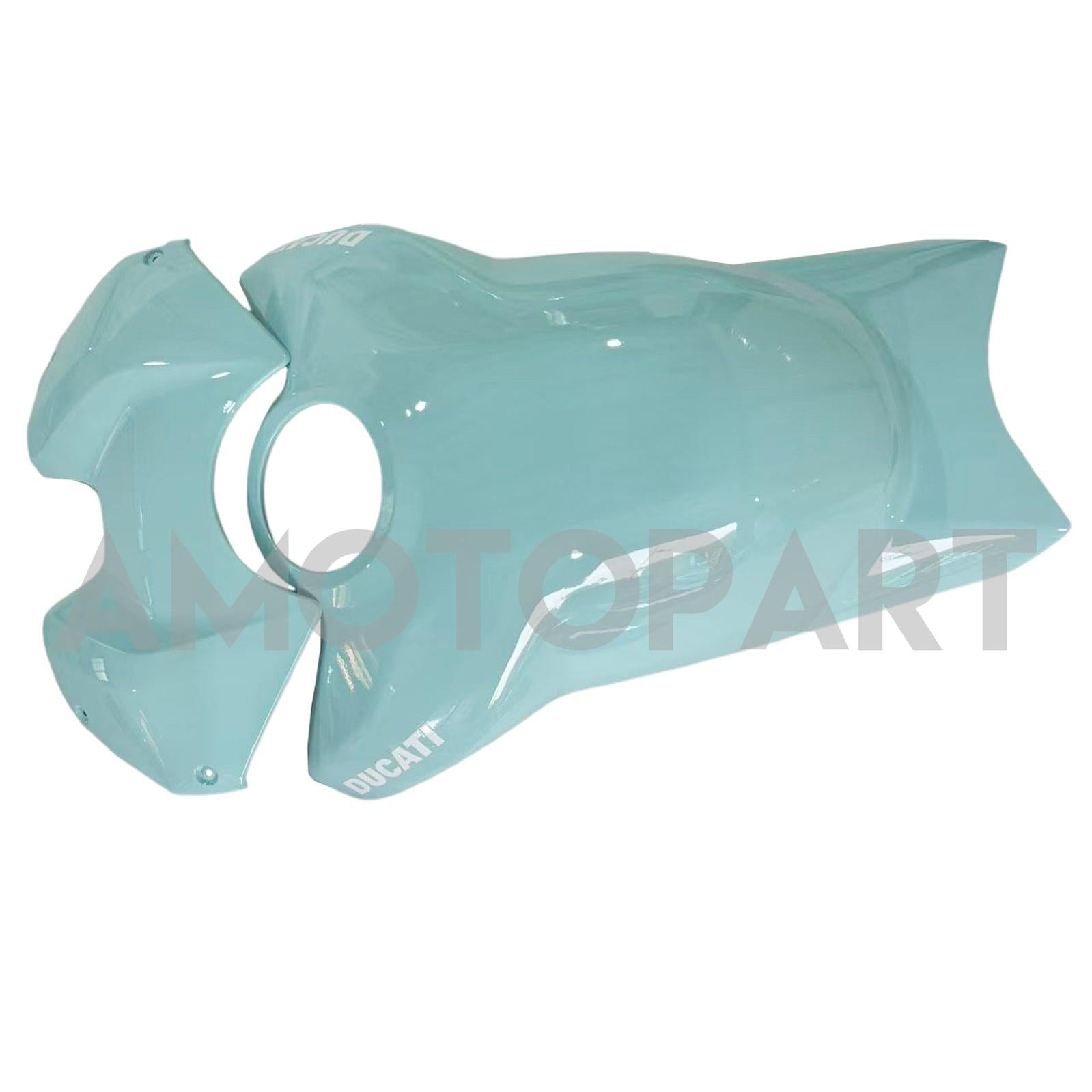 Amotopart Ducati 20-21 Panigale V4 V4S Black Blue Fairing Kit