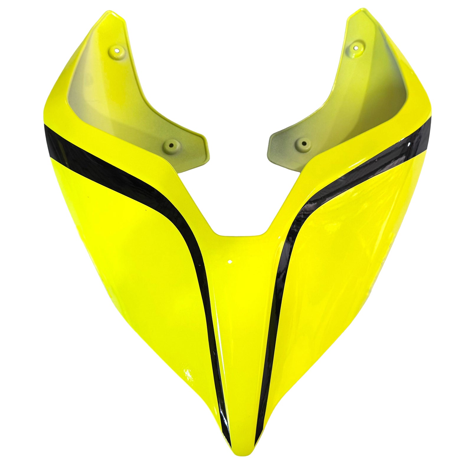 Amotopart Ducati Panigale 20-21 V4 V4S Black Light Yellow Fairing Kit