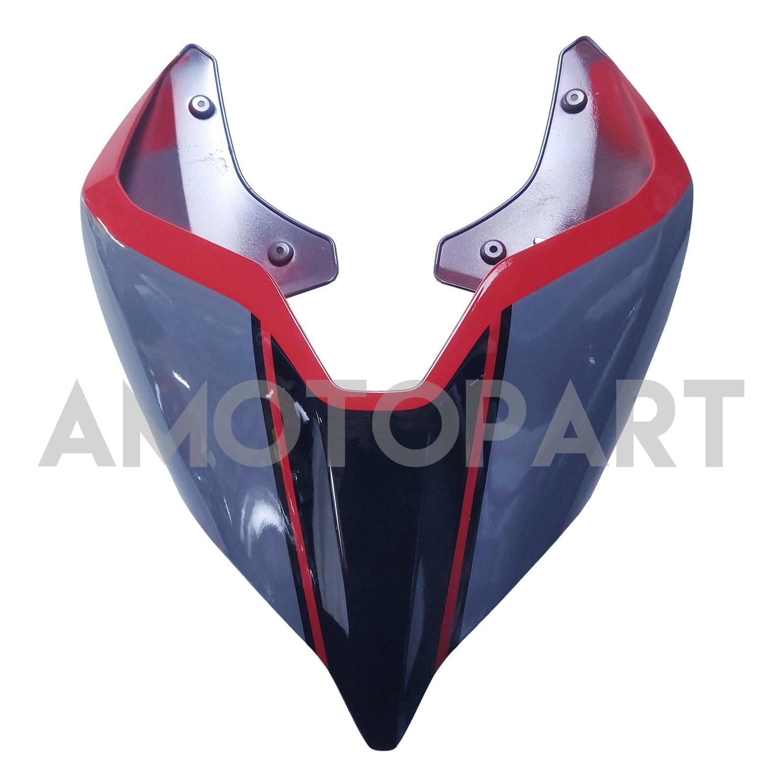 Amotopart Ducati 20-21 V4 V4 Kit de carenado negro brillante