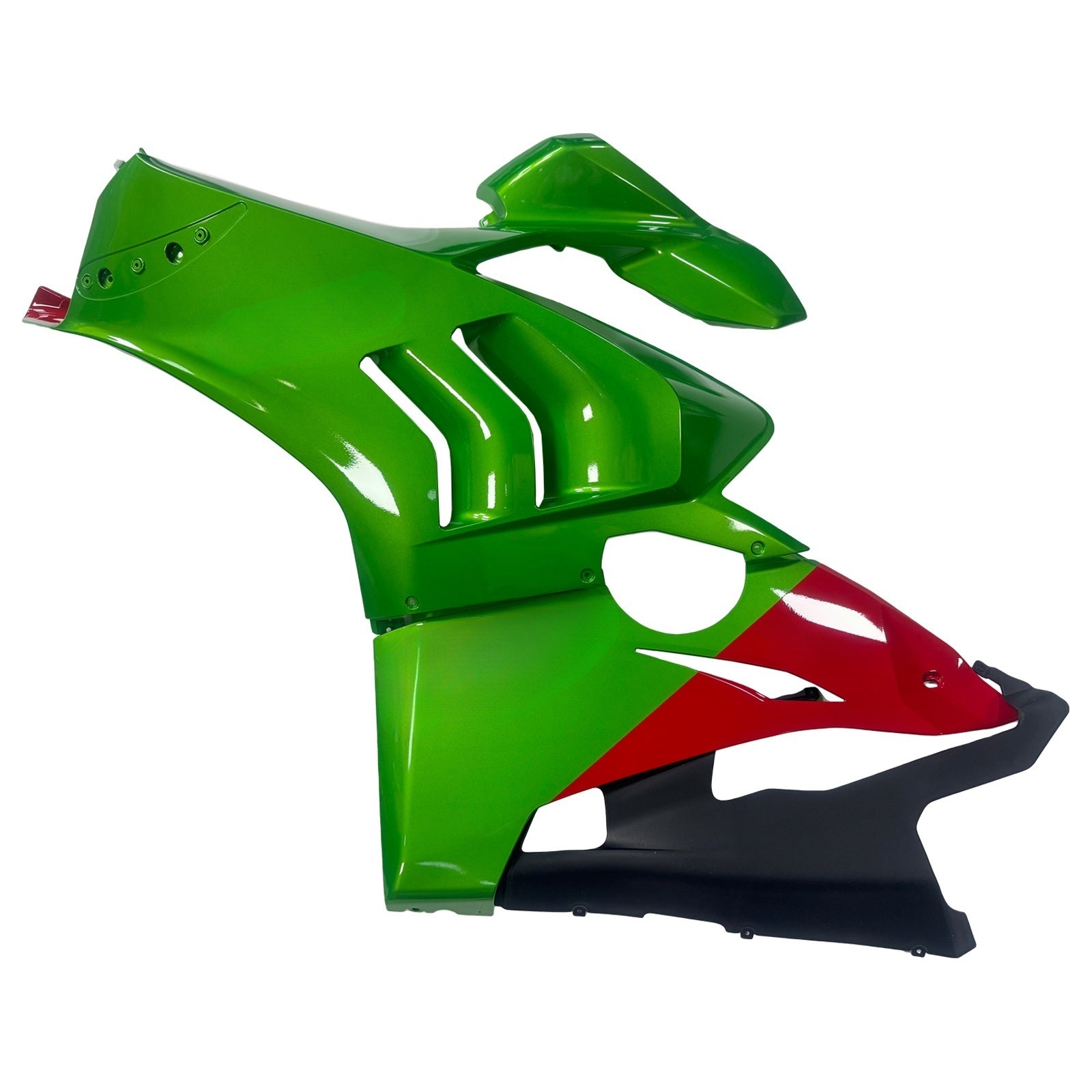 Amotopart Ducati 20-21 V4 V4S Glossy Red Green Silver Fairing Kit
