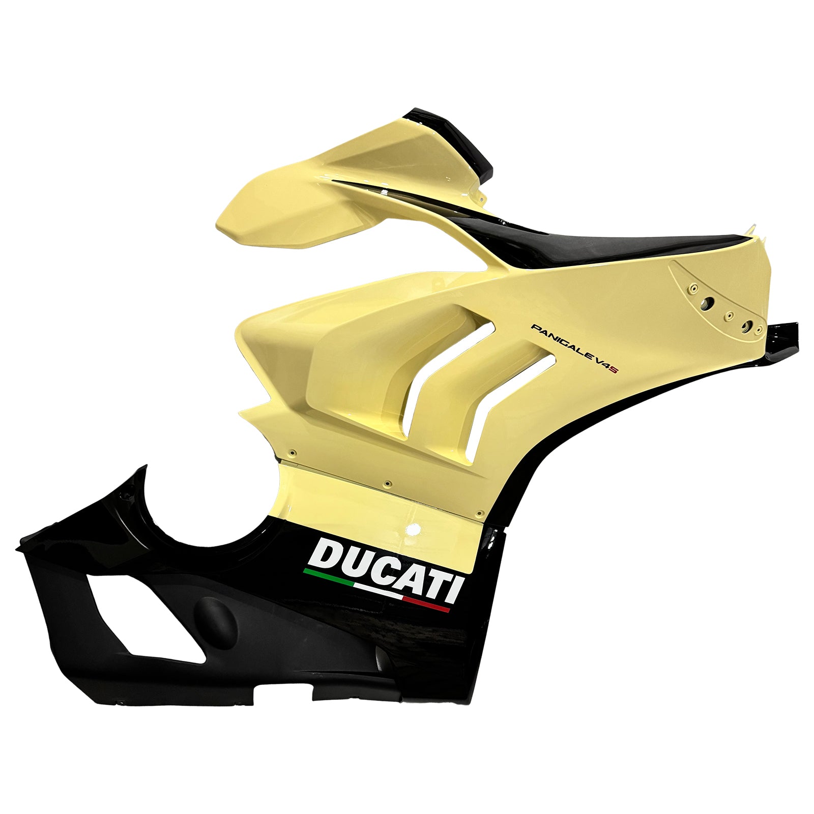 Amotopart Ducati 20-21 Panigale V4 V4S Black Blue Fairing Kit