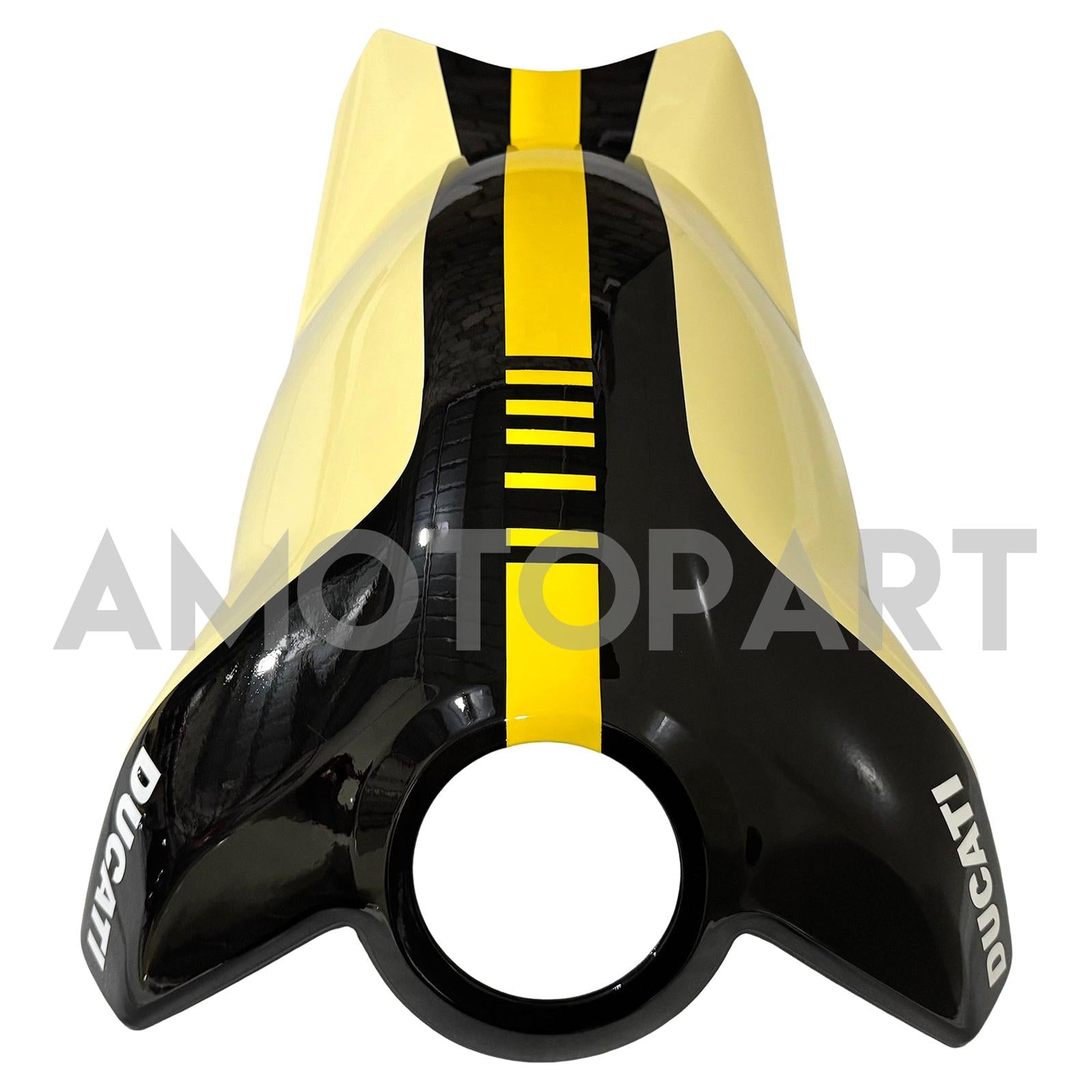 Amotopart Ducati 20-21 Panigale V4 V4S Yellow Fairing Kit