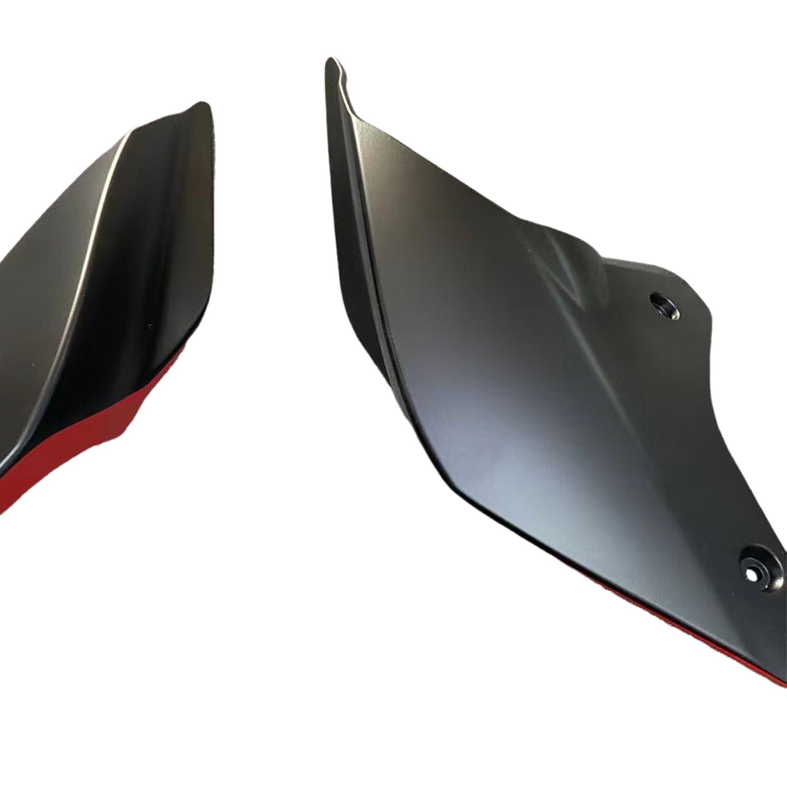 Amotopart 2020-2024 Ducati V2 Matte Black Silver Fairing Kit
