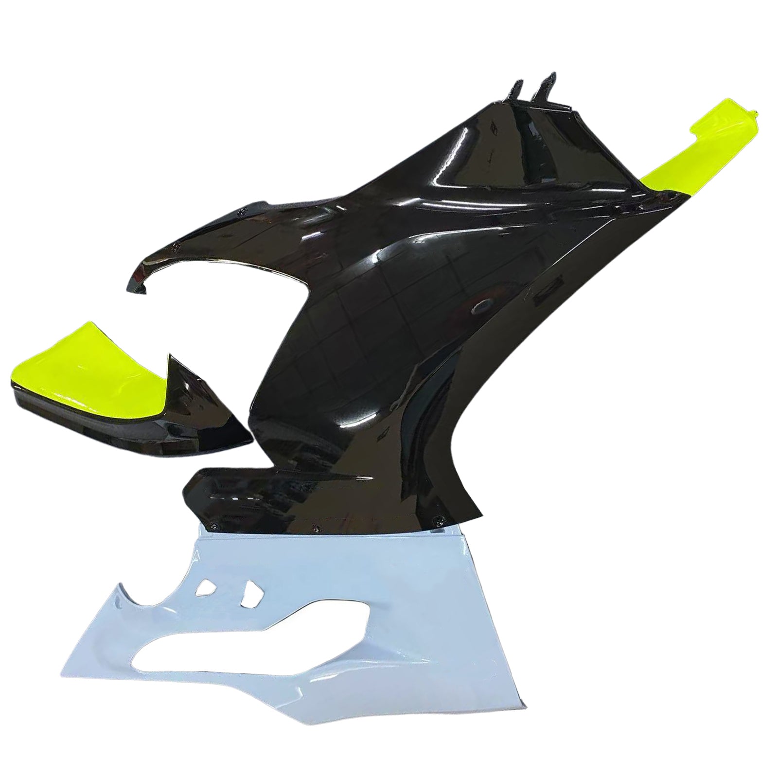 Amotopart 2020-2024 Ducati V2 Glossy Black Gray Green Fairing Kit