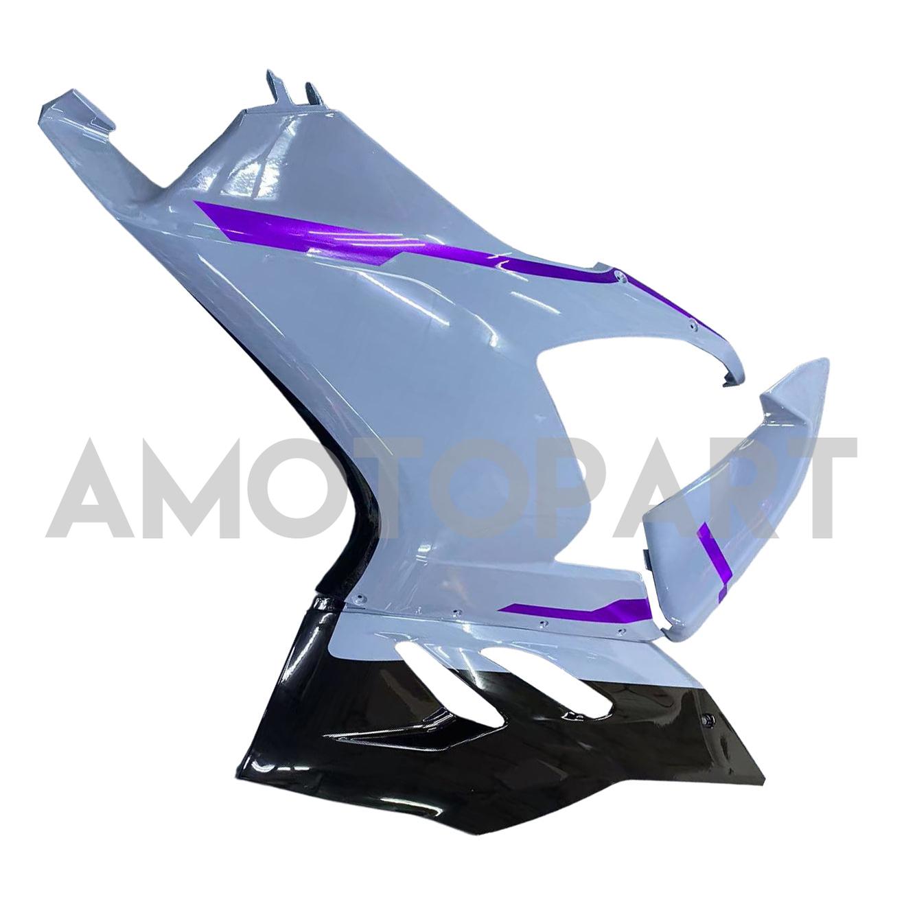 Amotopart 2020-2024 Ducati V2 Glossy Grey Black Dehnung Kit