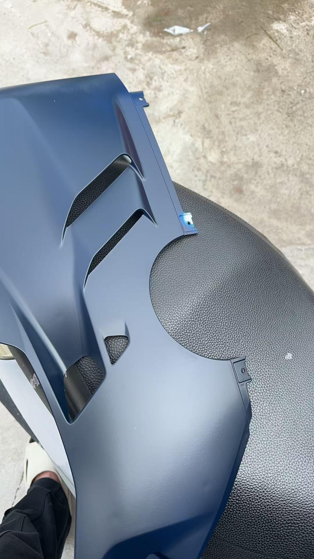 Kit de carénage Amotopart Ducati 22-24 Panigale V4 V4S bleu foncé
