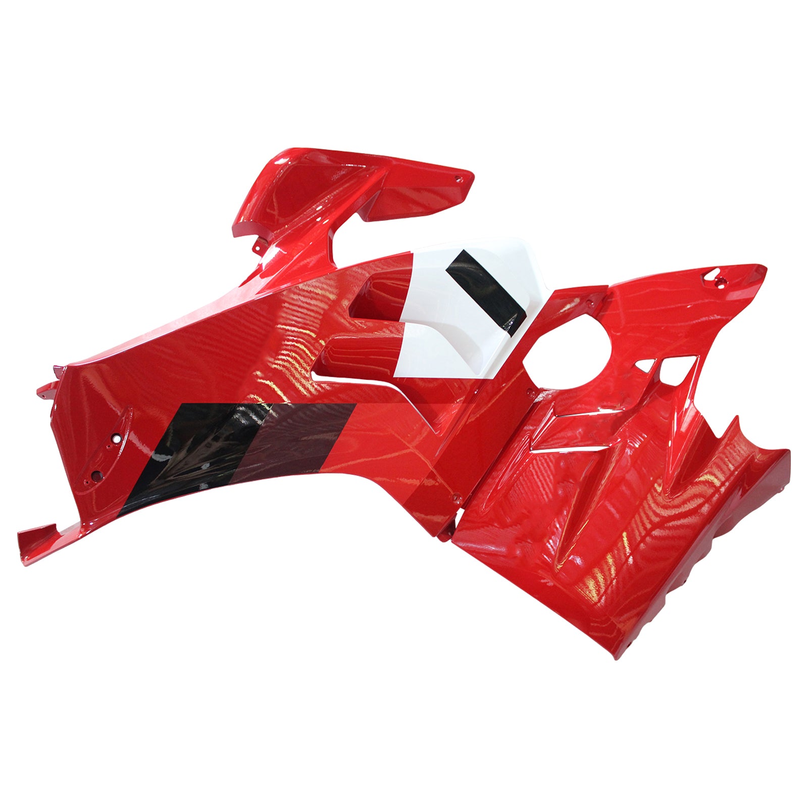 Amotopart Ducati 22-24 Panigale V4 V4S Black White Red Fairing Kit