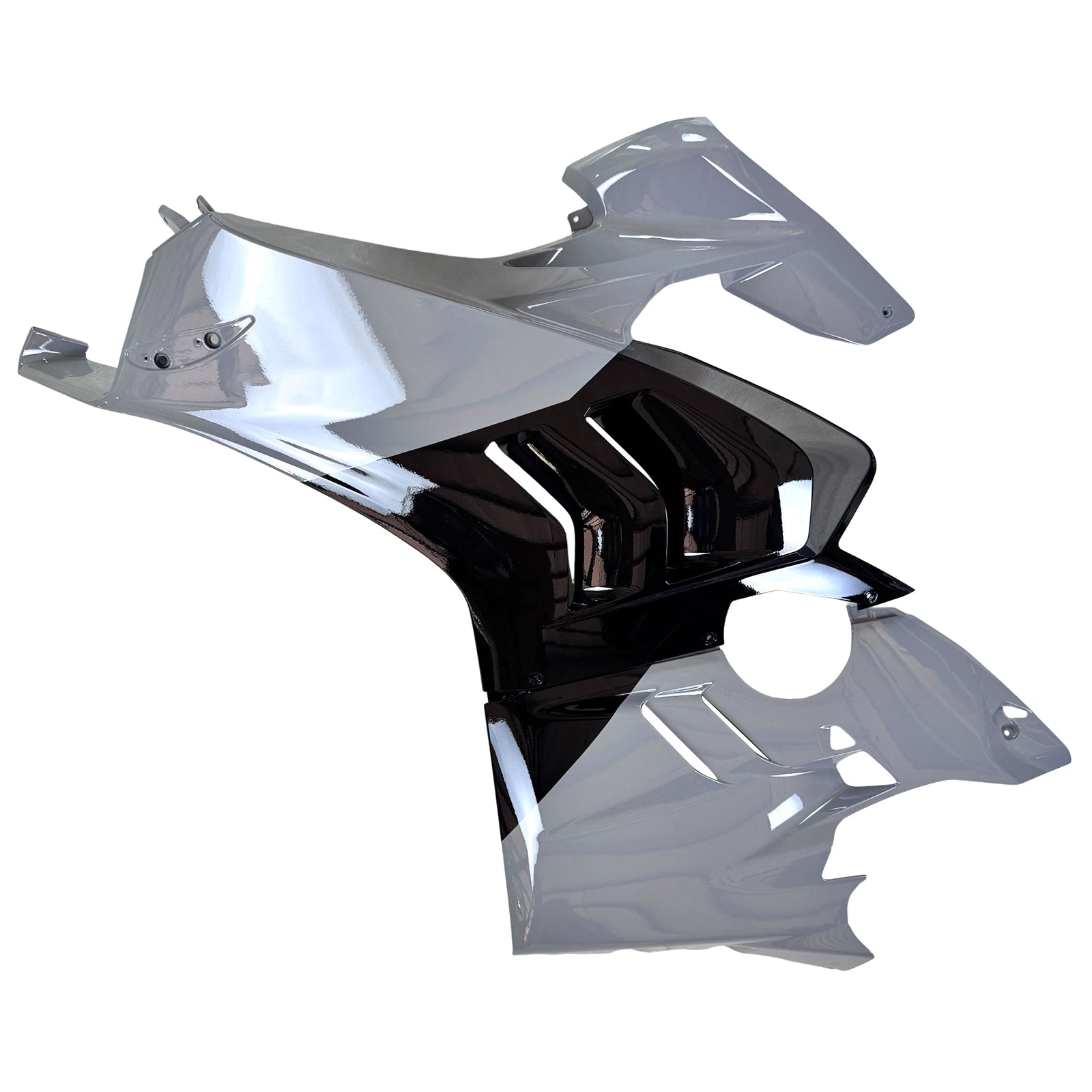 Amotopart Ducati 22-24 Panigale V4 V4S Black Light Gray Beurskit