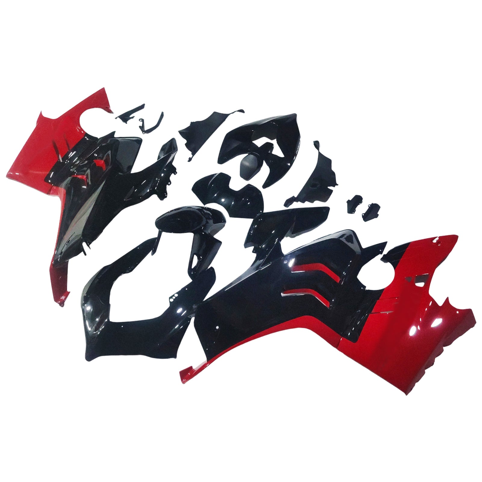 Amotopart Ducati 22-24 Panigale V4 V4S Red Black Fairing Kit