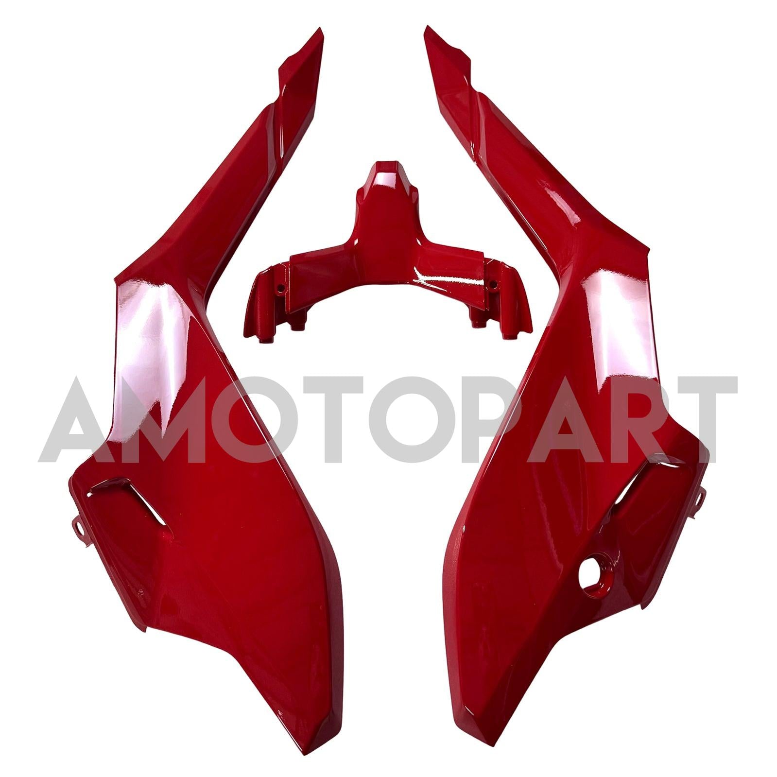 Amotopart 2017-2022 Ducati Supersport 939 / 939S Red Black Fairing Kit