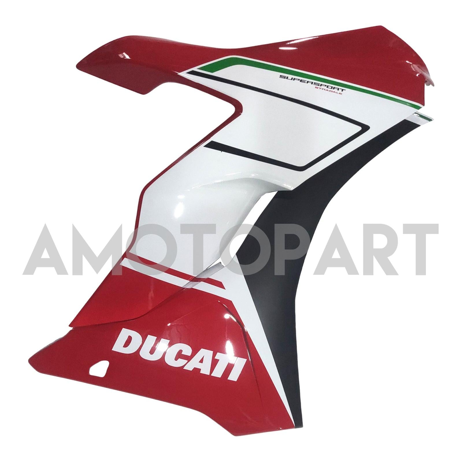 Amotopart 2017-2022 Kit carena Ducati Supersport 939 / 939S Bianco Rosso