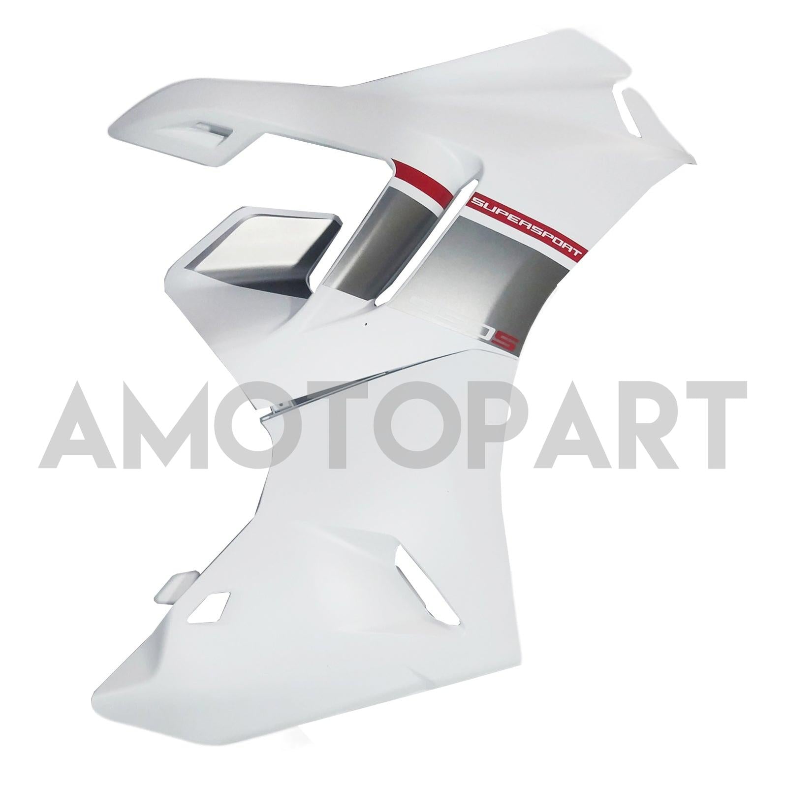 Amotopart 2021-2024 Kit carena Ducati Supersport 950 / 950S Bianco Rosso