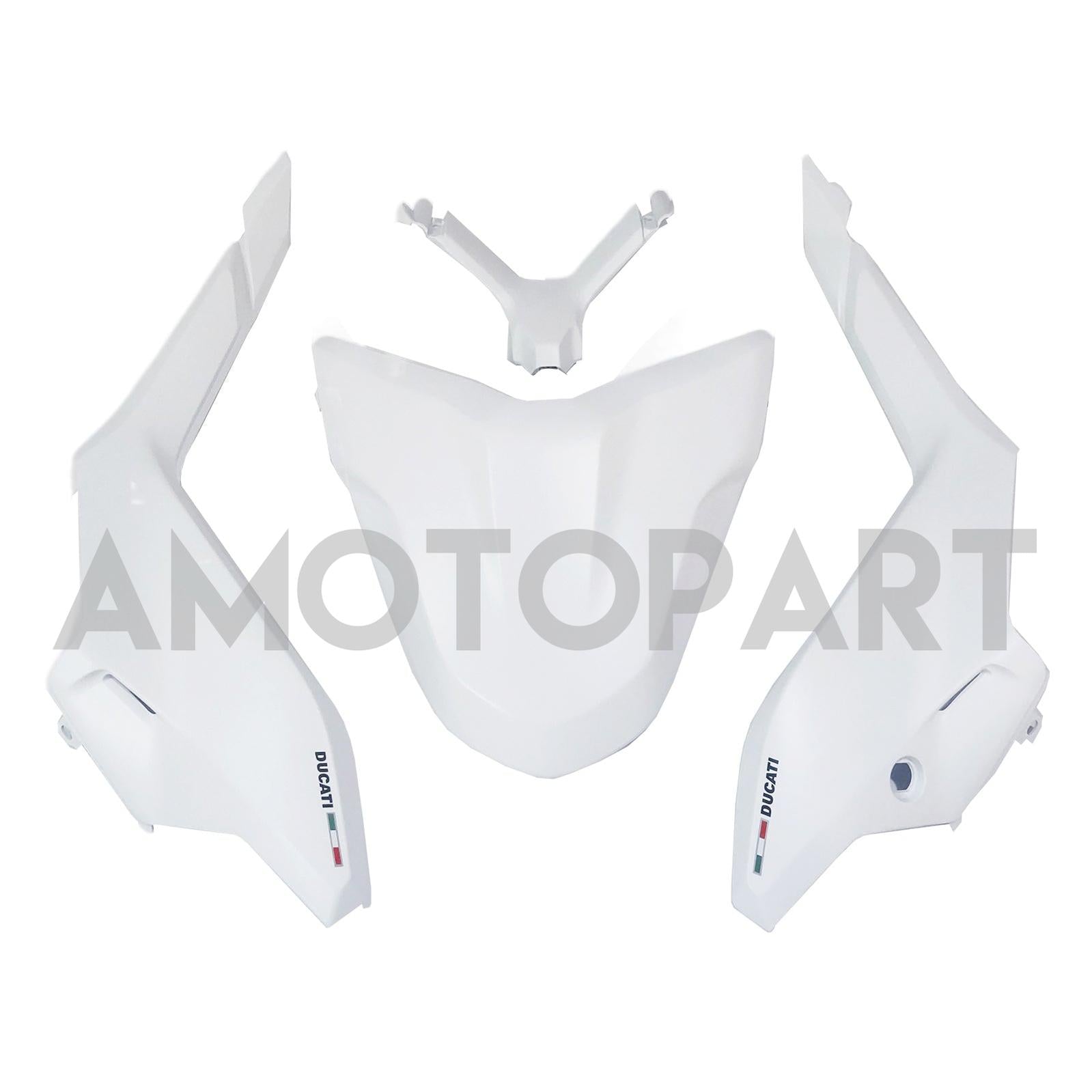 Amotopart 2021-2024 Kit carena Ducati Supersport 950 / 950S Bianco Rosso