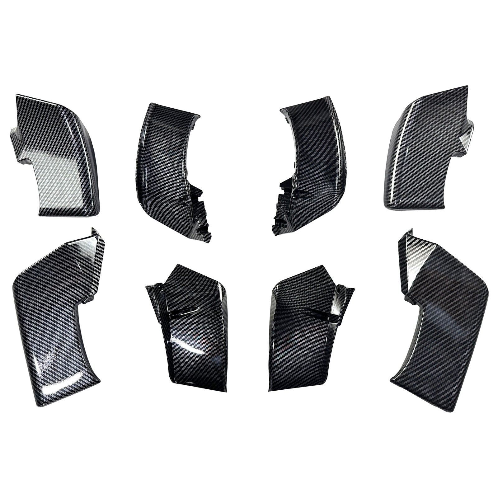 Amotopart 2020-2023 Ducati Street Fighter V4 Carbon Fiber Pattern Fairing Kit