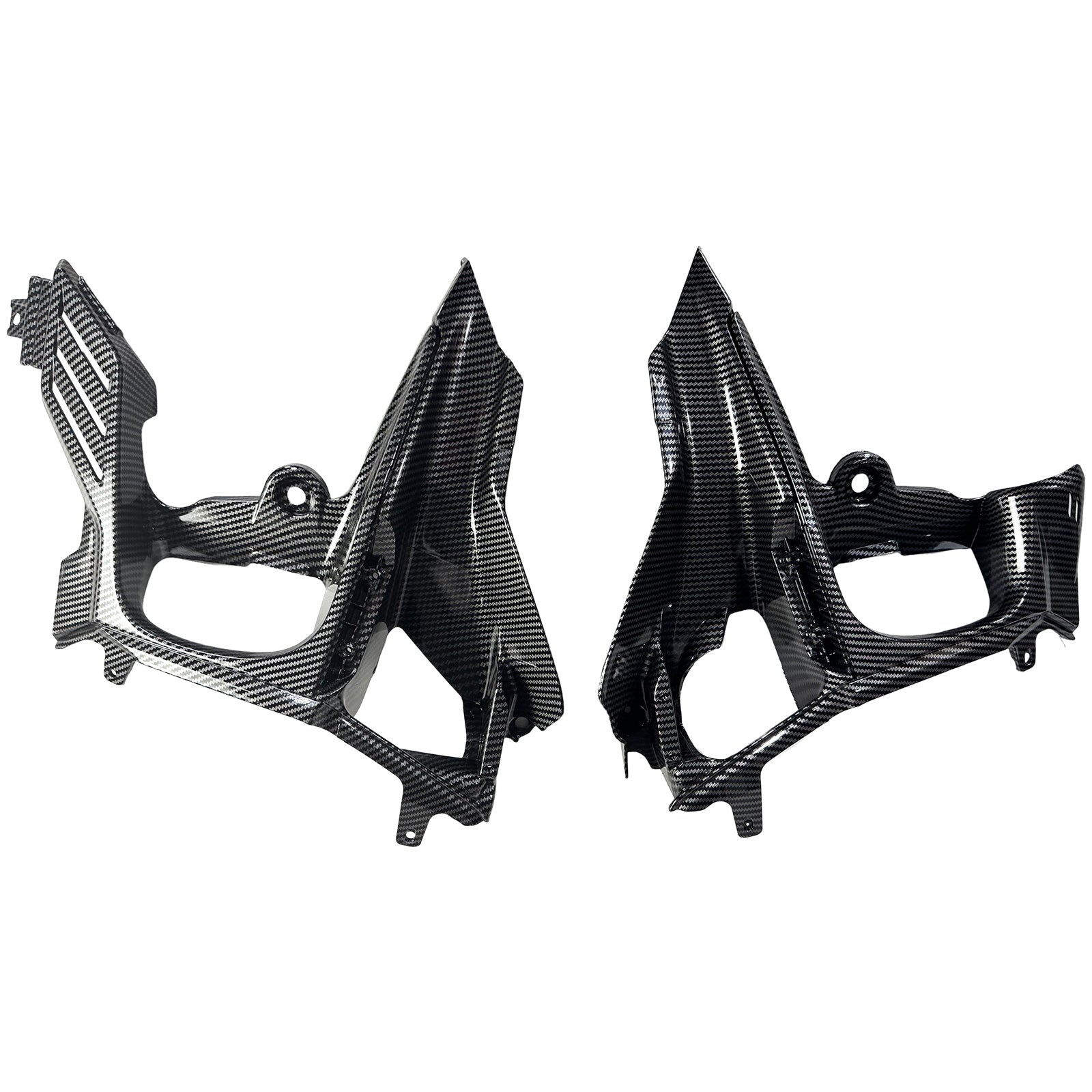 Amotopart 2020-2023 Ducati Street Fighter V4 Carbon Fiber Pattern Fairing Kit