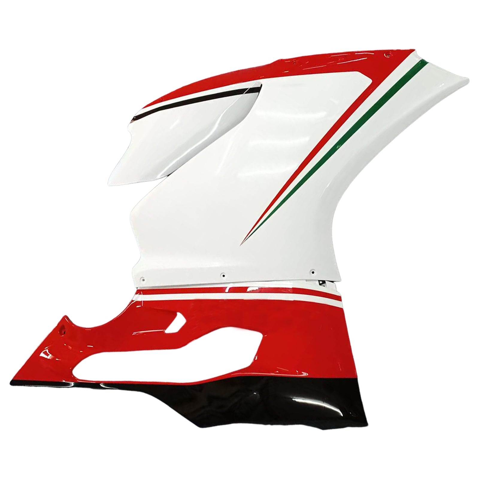 Amotopart 2012-2015 Ducati 899 White Black Red Fairing Kit