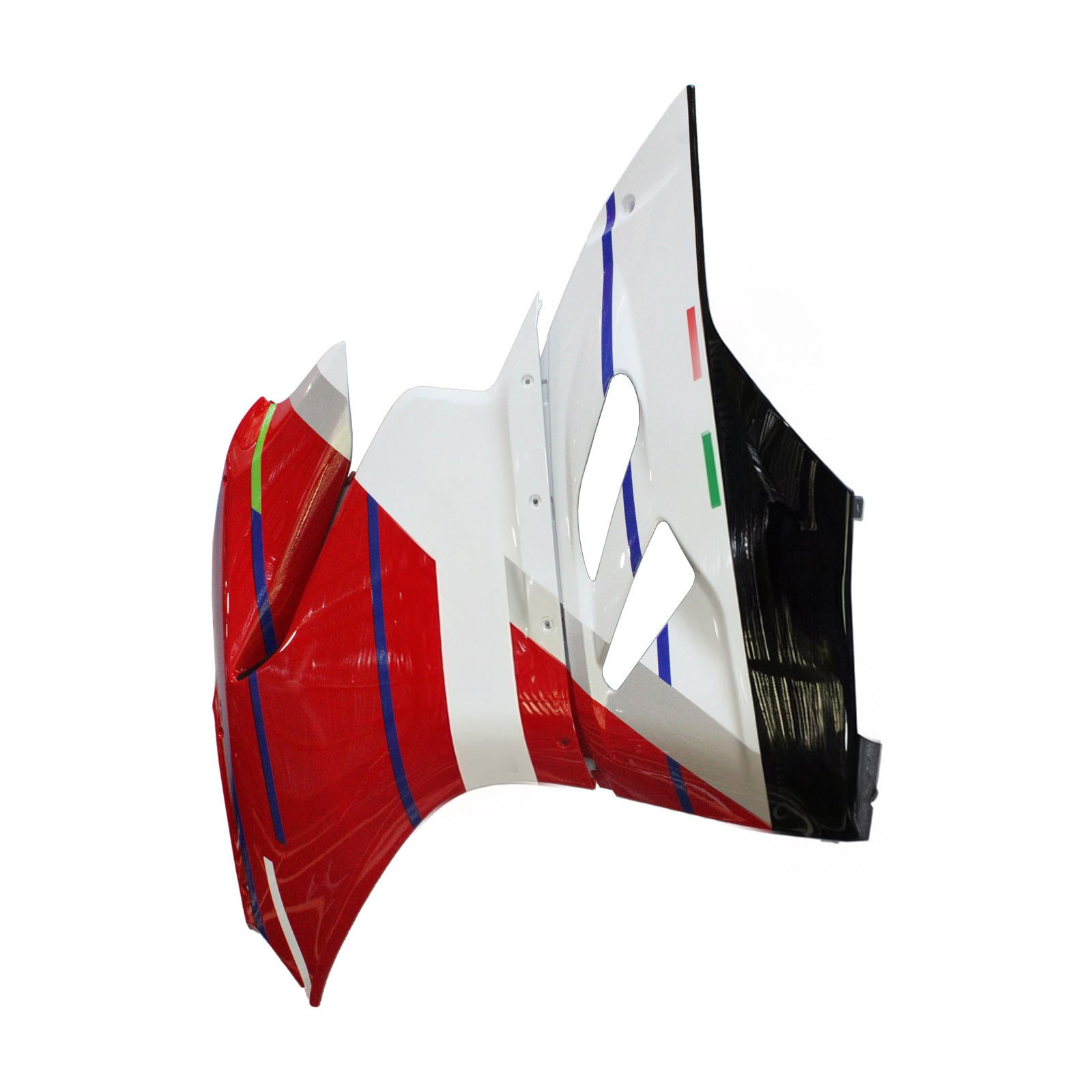 Amotopart 2012-2015 Ducati 899 Red White Green Fairing Kit
