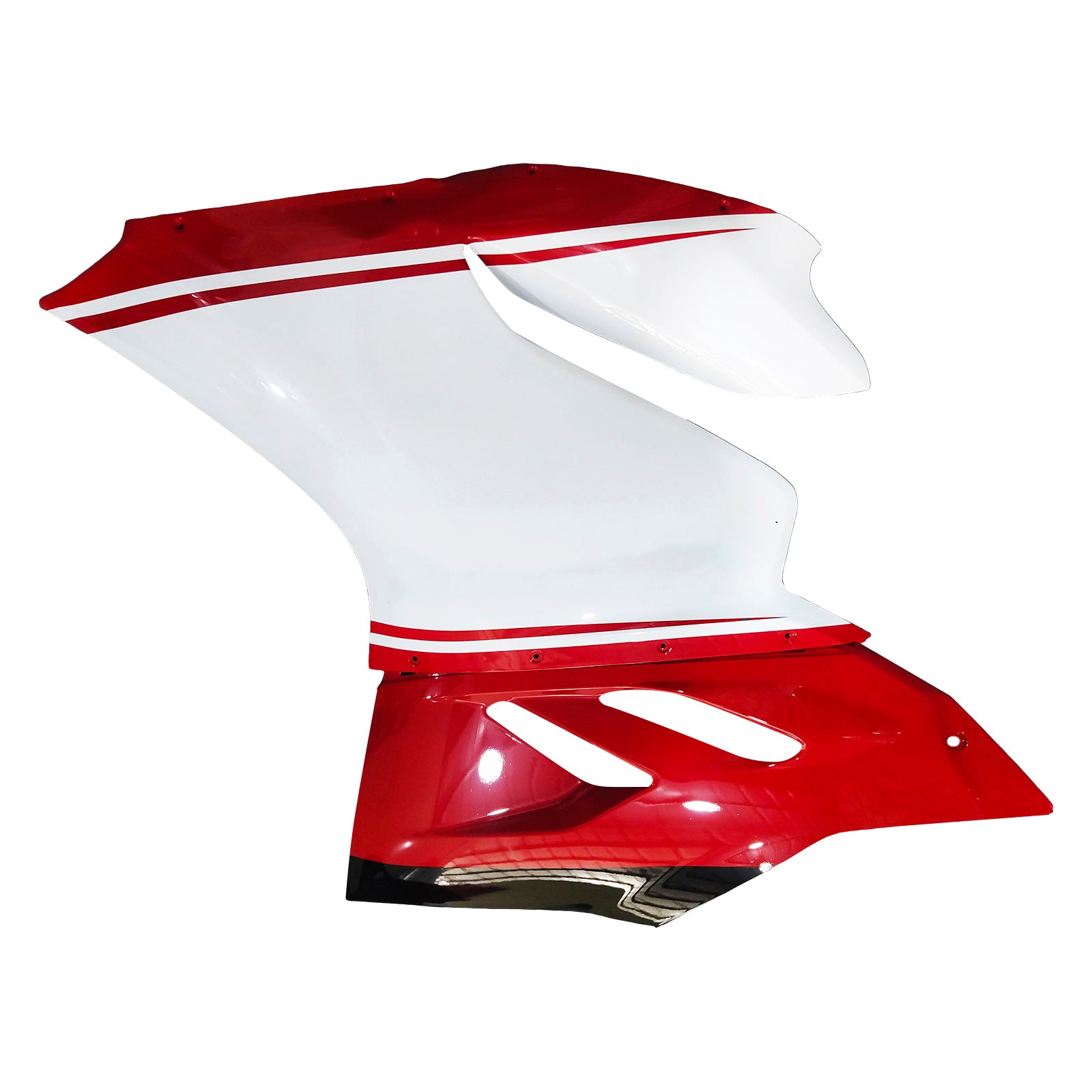 Amotopart 2012-2015 Ducati 899 White Red Black Fairing Kit